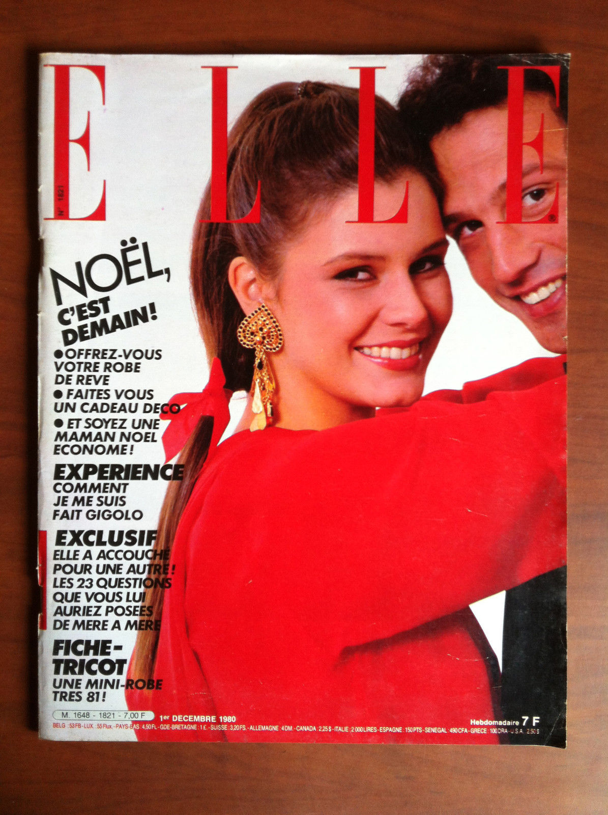 ELLE n^ 1821 Decembre 1980 - E14606