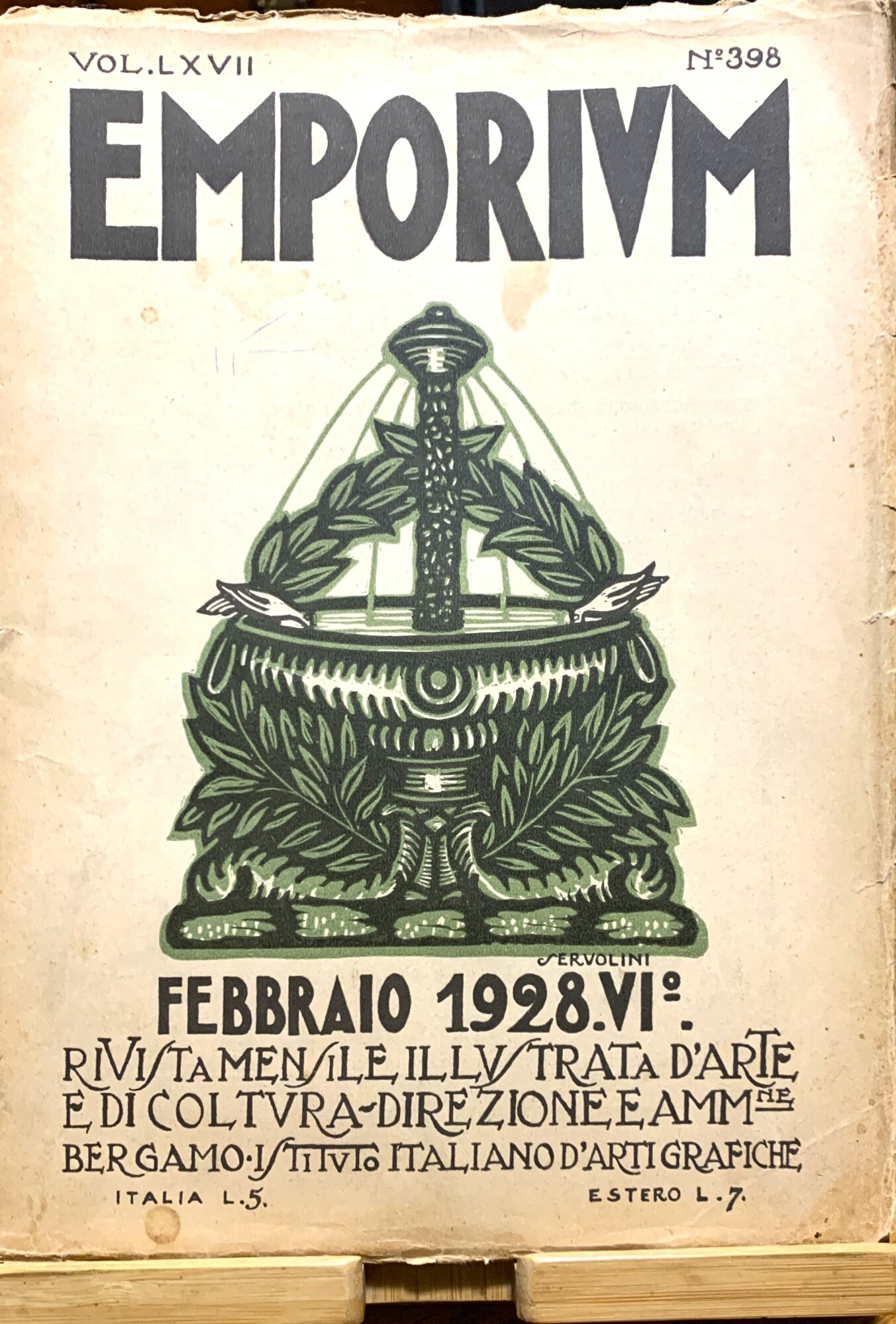 EMPORIUM rivista mensile d'Arte e di coltura N^ 398 del …