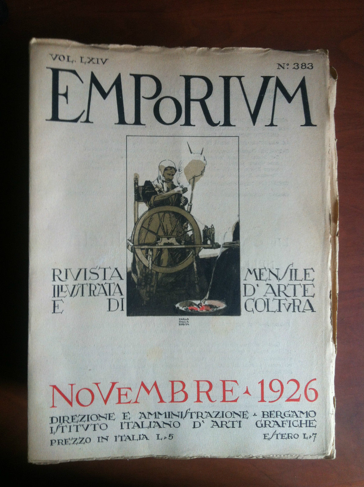 Emporium Vol LXIV n^ 383 Novembre 1926 - E15358