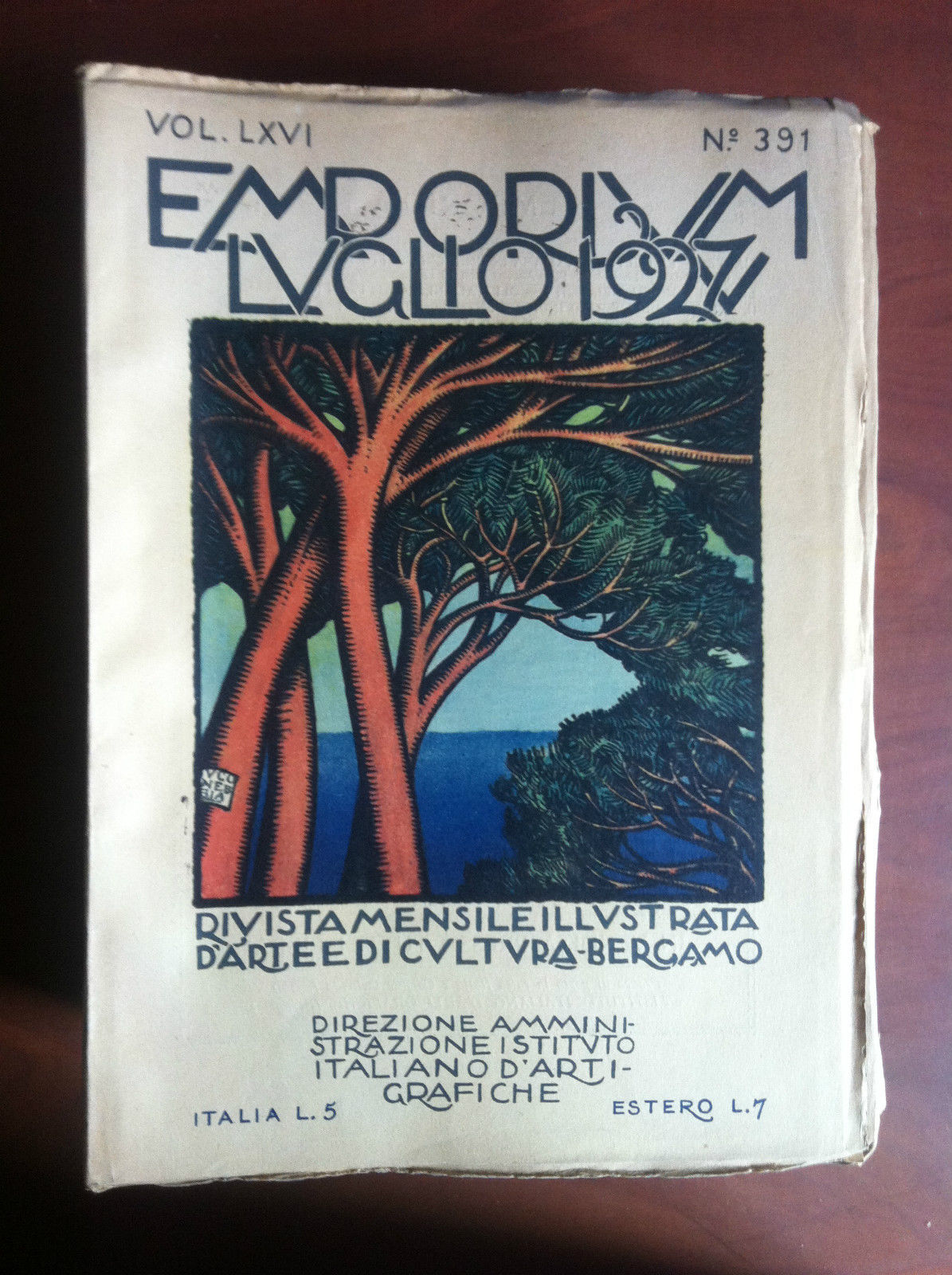 Emporium Vol LXVI n^ 391 Luglio 1927 - E15366