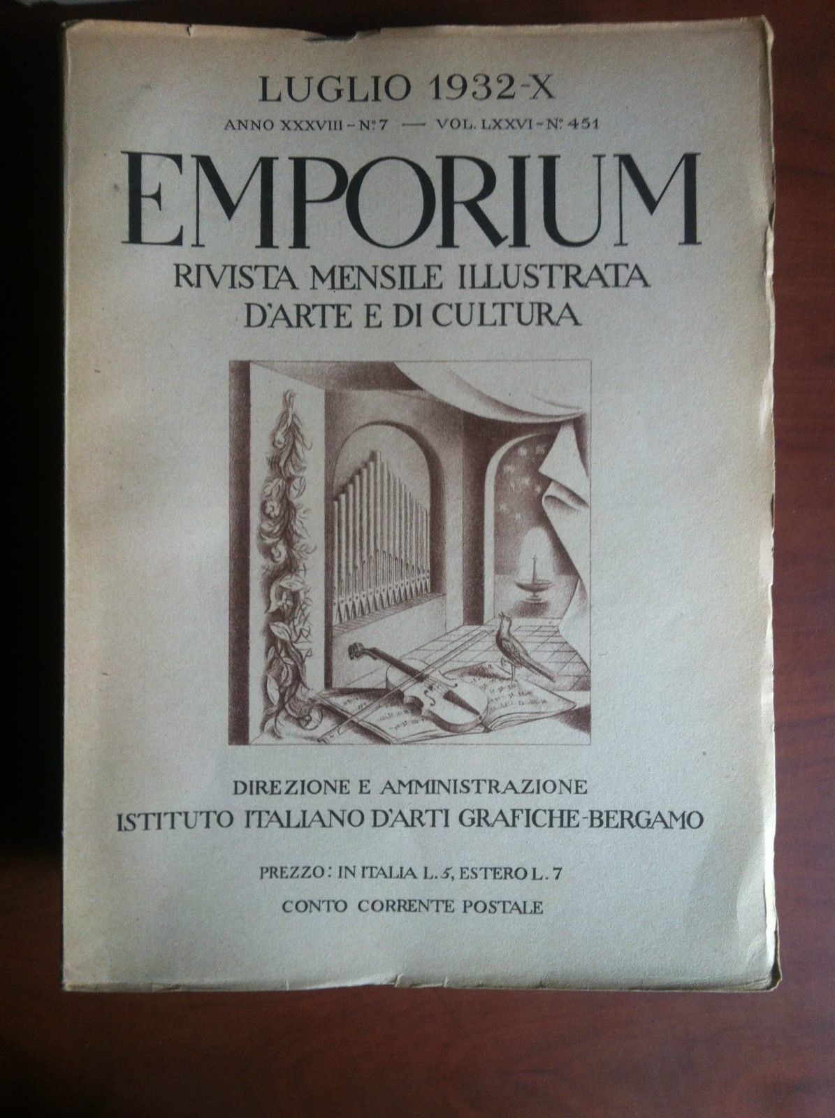 Emporium Vol LXXVI n^ 451 Luglio 1932 - E15327