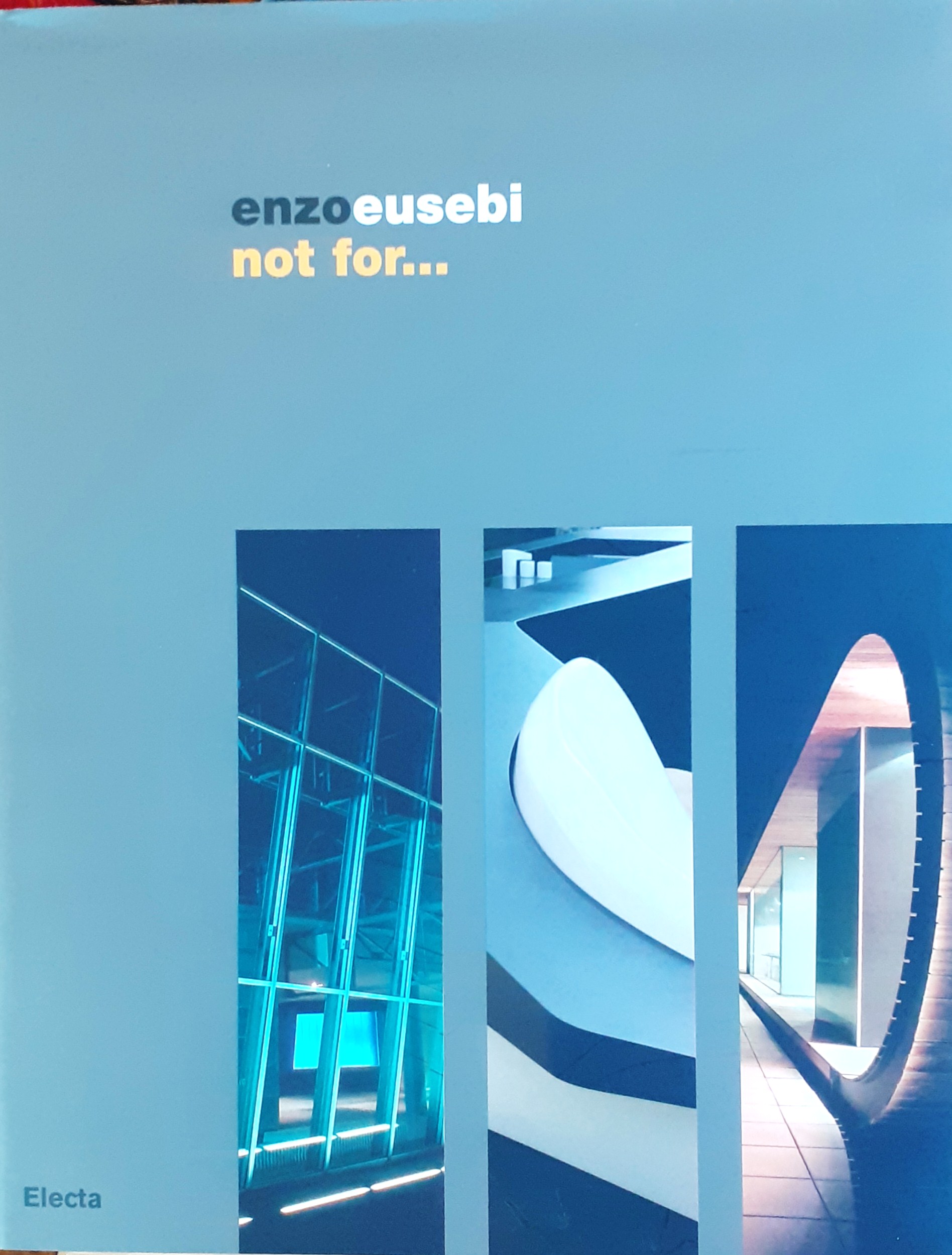 Enzo Eusebi not for... Catalogo Electa 2008