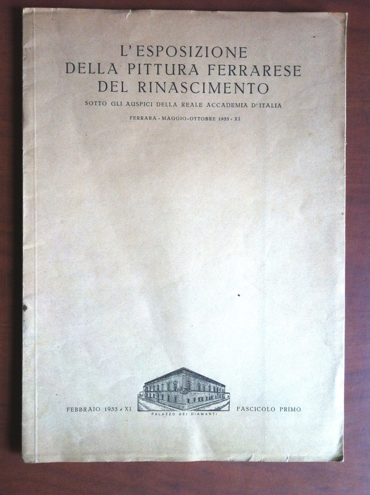 Esposizione della pittura ferrarese del Rinascimento Ferrara 1933 - E14215