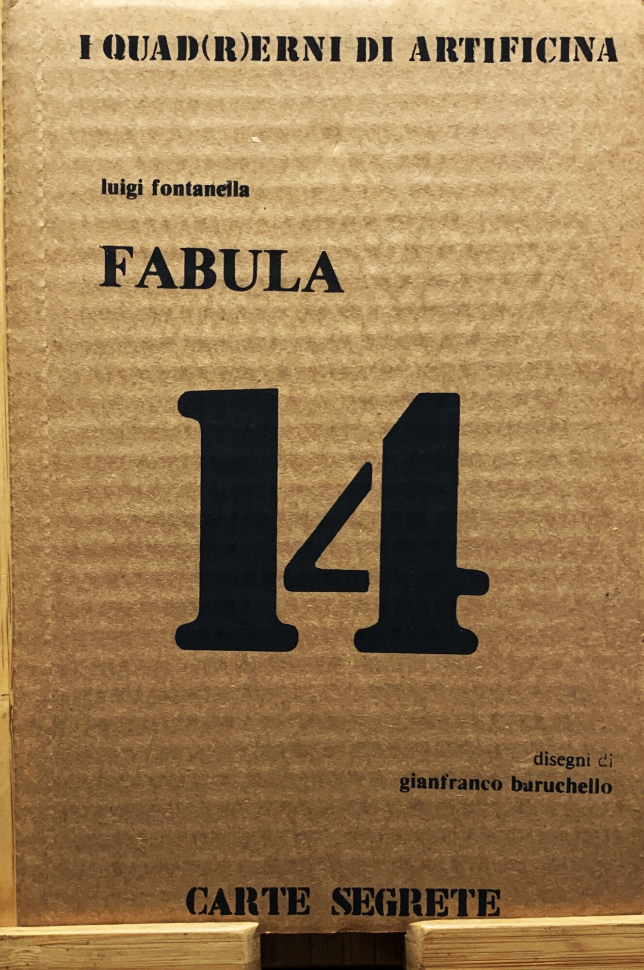 Fabula (I quad(r)erni di Artificina, 11, 1979)