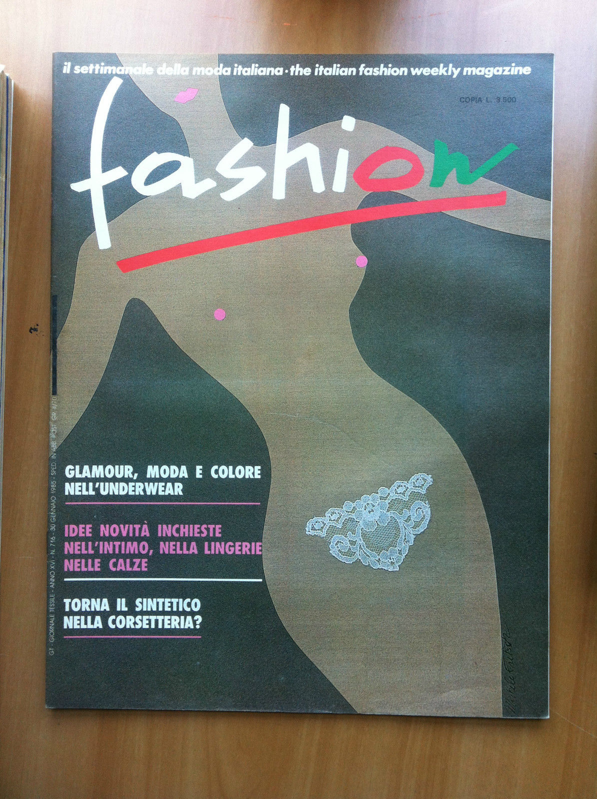 Fashion Anno XVI n^ 716 - 30 Gennaio 1985 - …