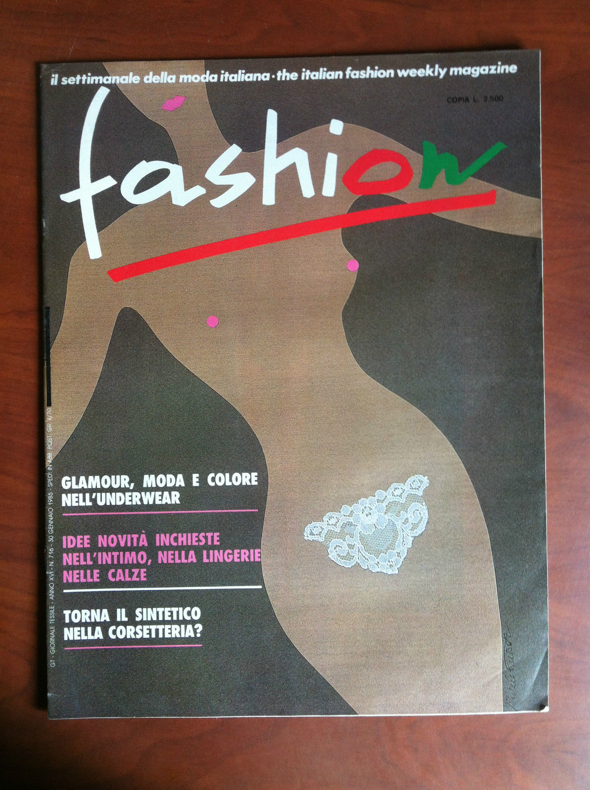 Fashion Anno XVI n^ 716 - 30 Gennaio 1985 - …