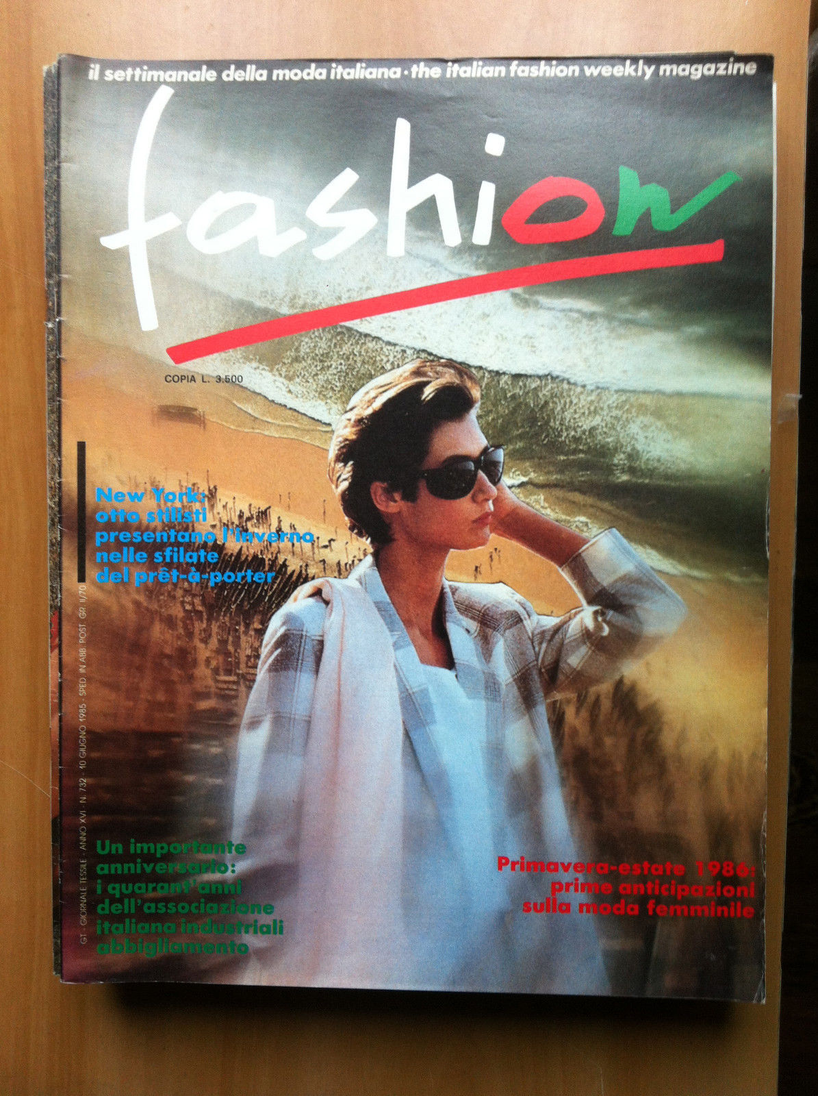Fashion Anno XVI n^ 732- 10 Giugno 1985 - E13859