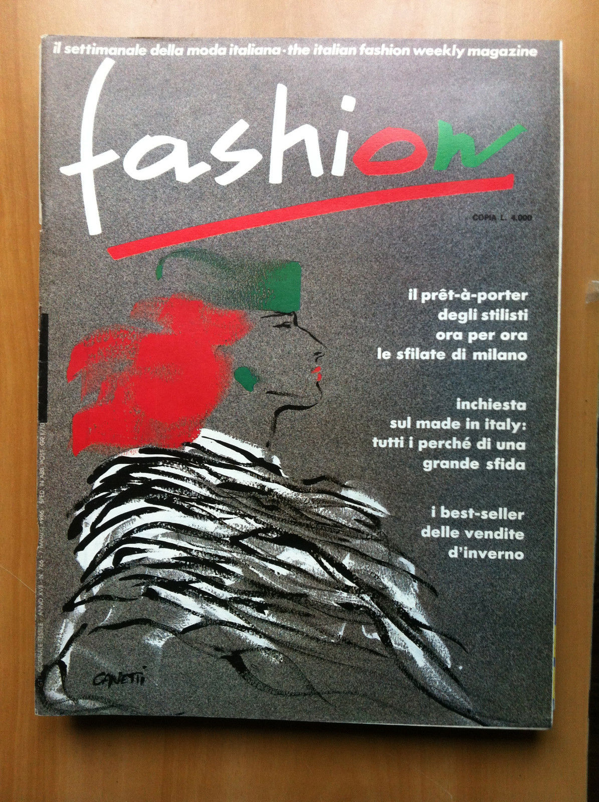 Fashion Anno XVII n^ 766 - 7 Marzo 1986 - …