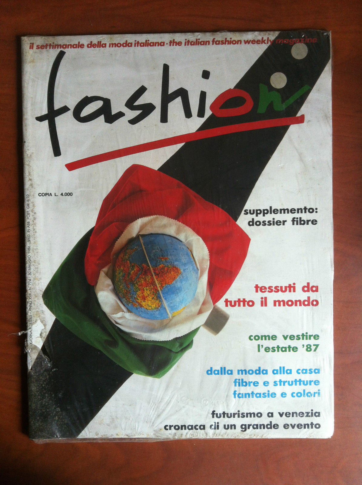 Fashion Anno XVII n^ 774 - 30 Maggio 1986 - …