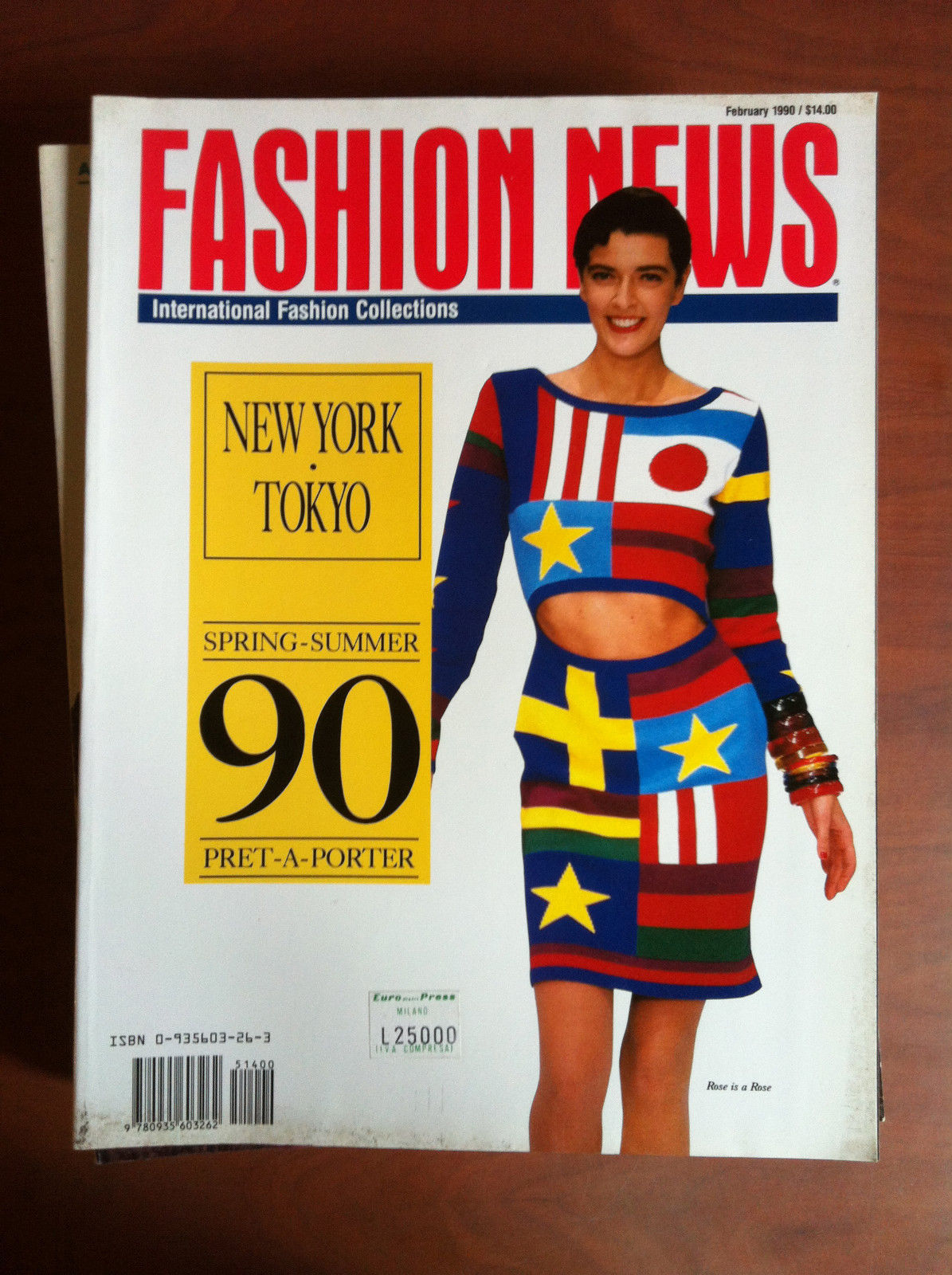 Fashion News February 1990 - E12114