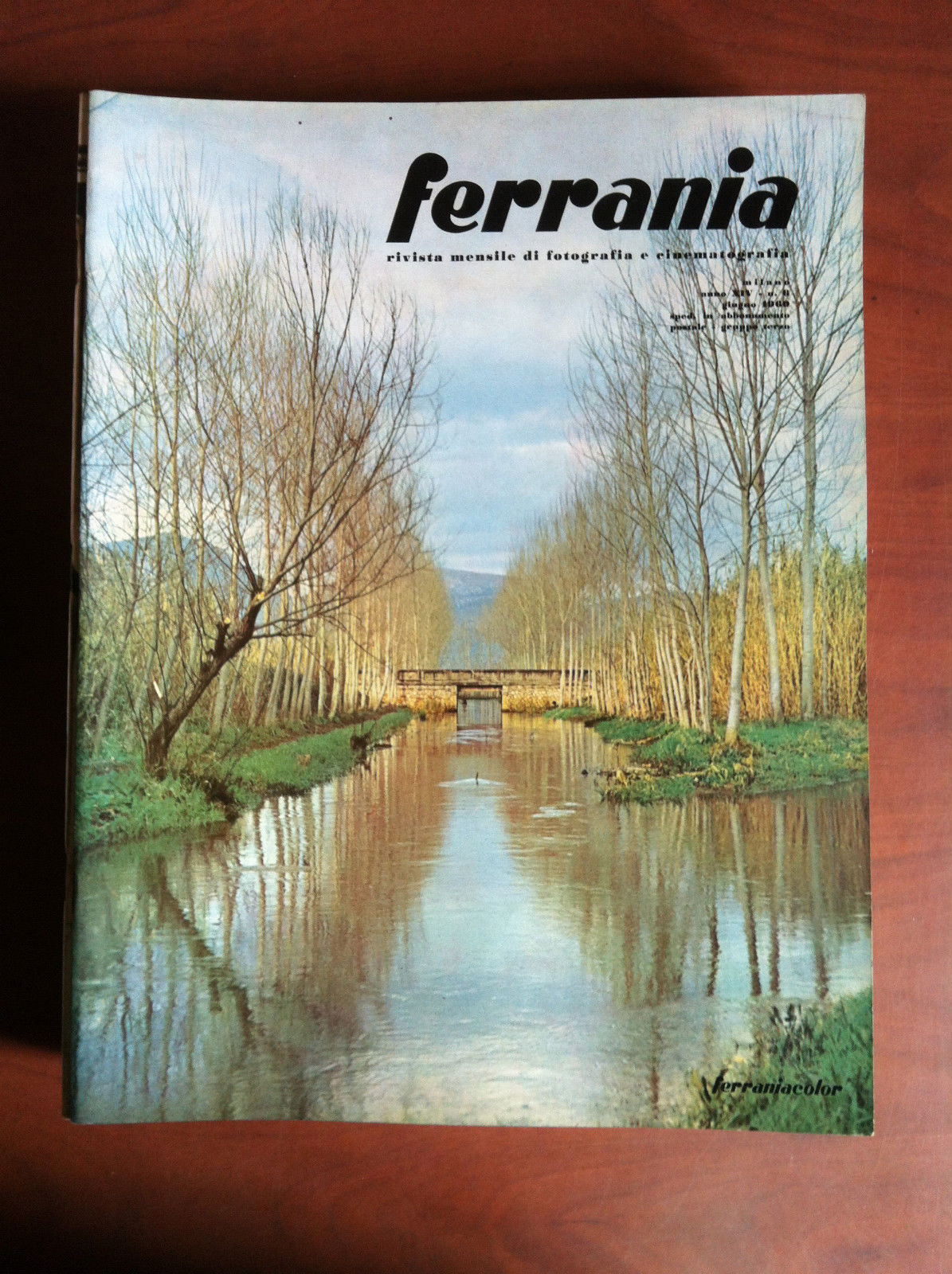 Ferrania Anno XIV n^ 6 Giugno 1960 Cover: Ferdinando Mazzia …
