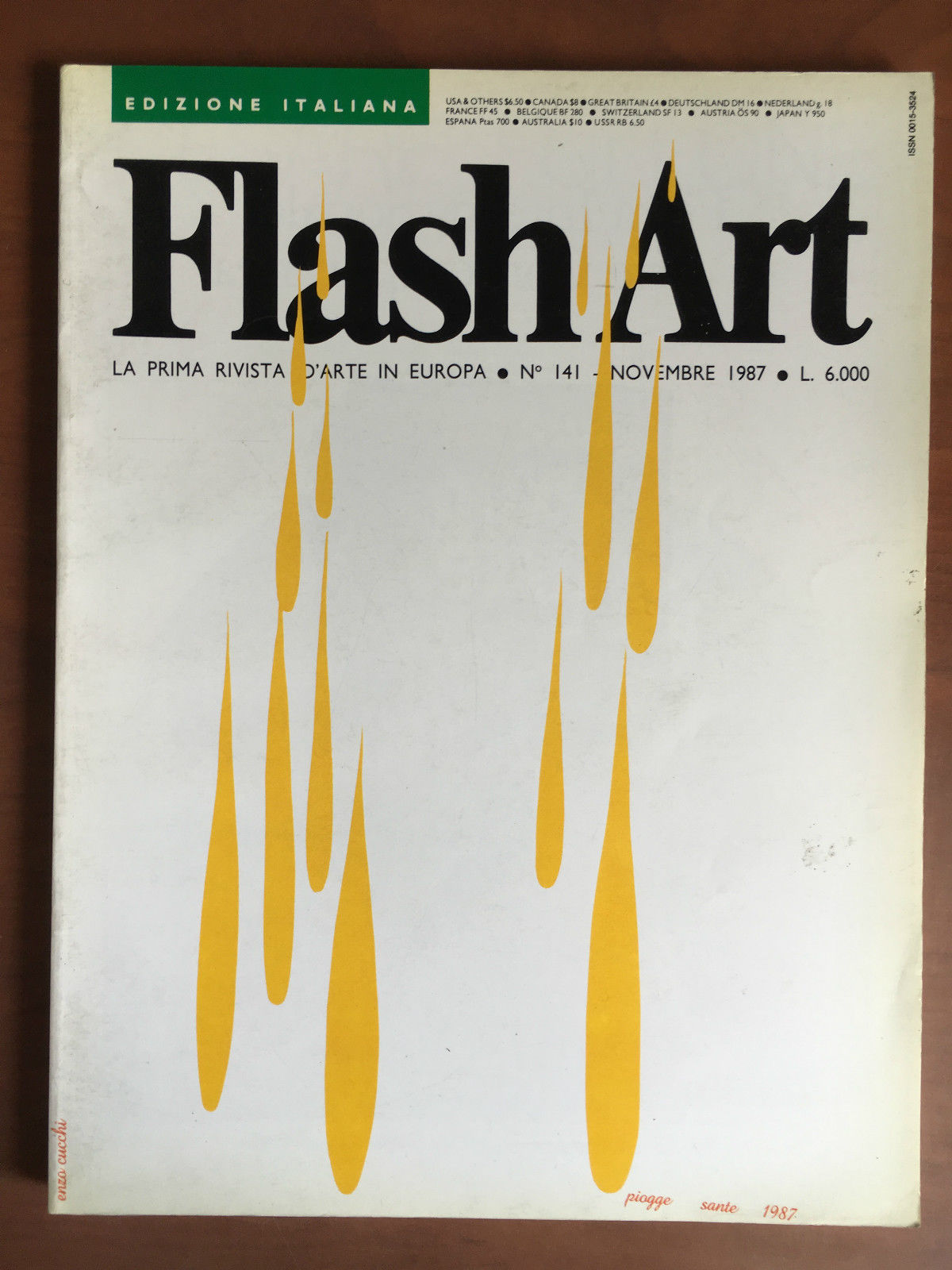 Flash Art n^ 141 Novembre 1987 - E20947