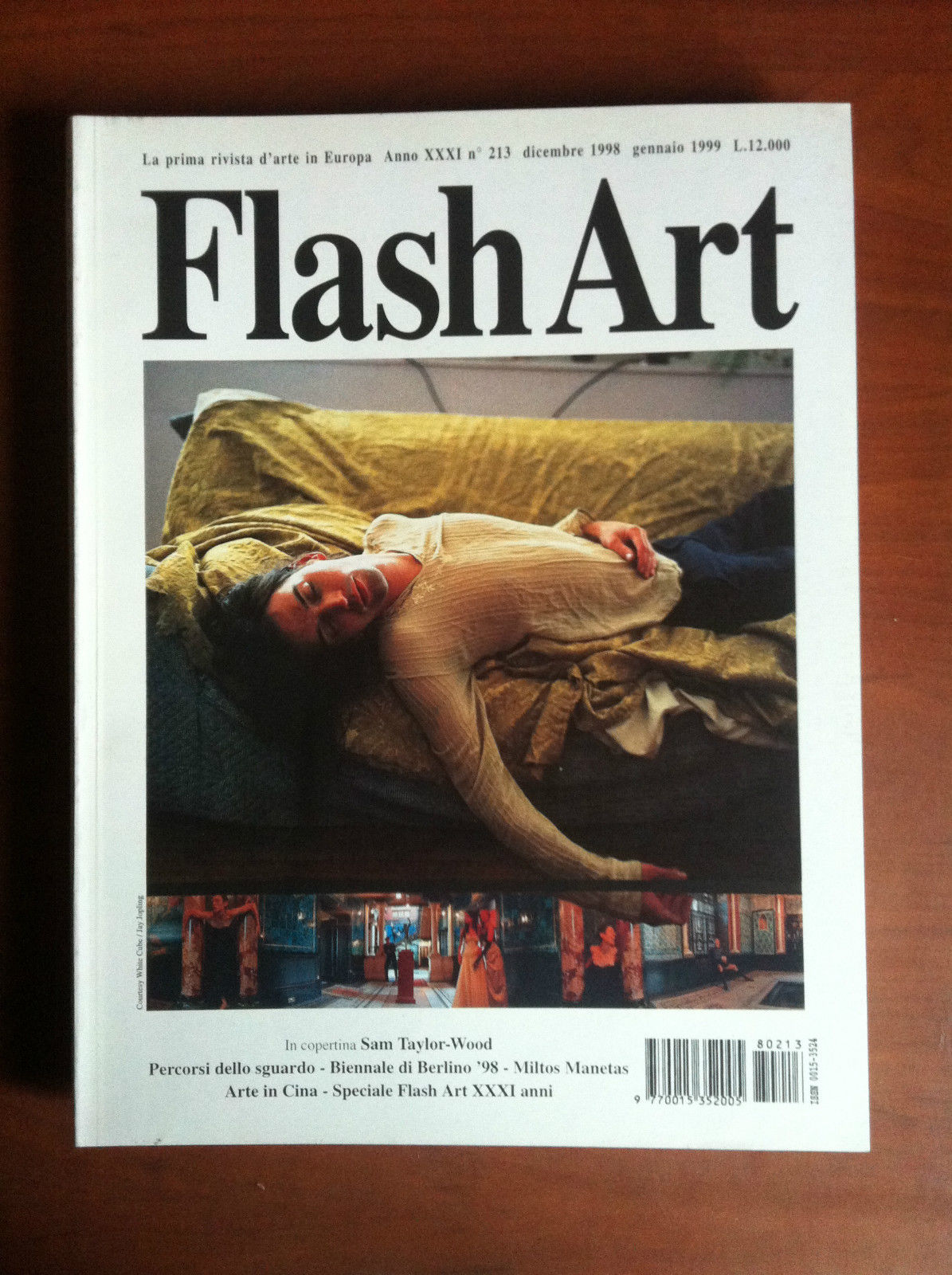 Flash Art n^ 213 Gennaio 1999 Cover Sam Taylor-Wood - …
