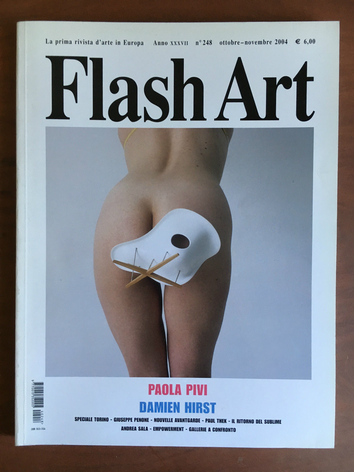 Flash Art n^ 248 Ottobre/Novembre 2004 Cover: Paola Pivi - …