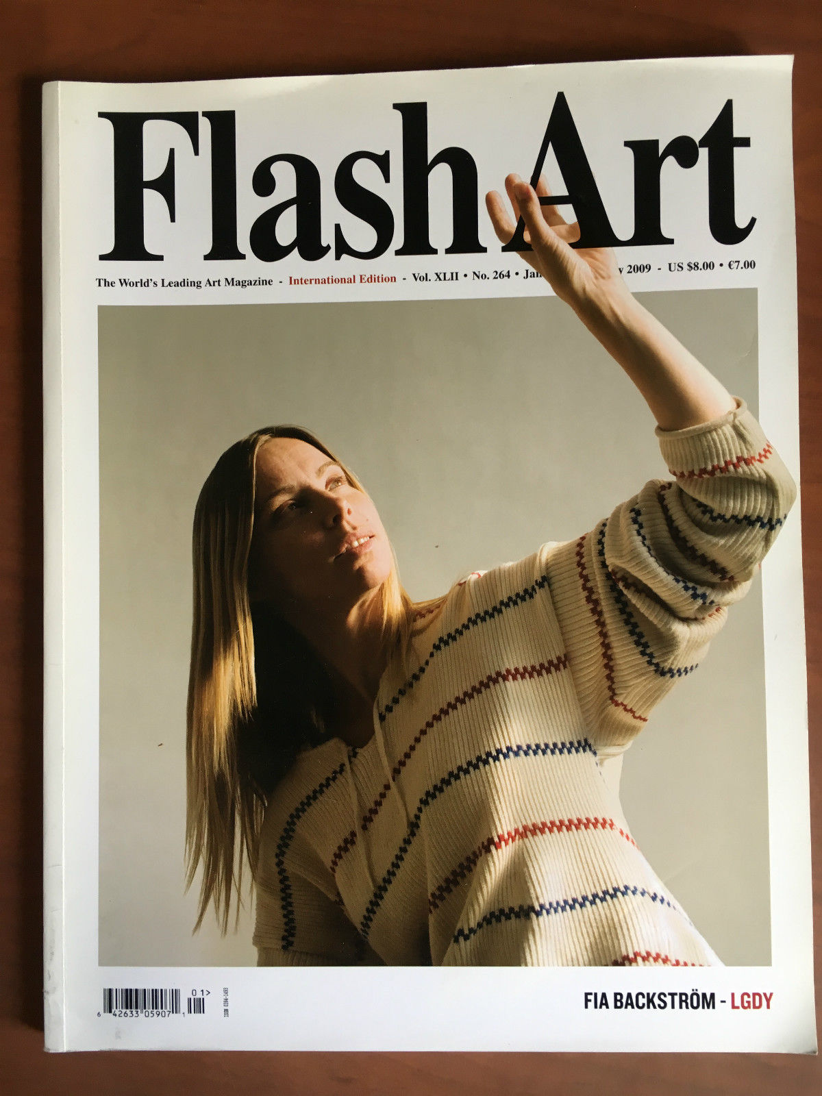 Flash Art n^ 264 January/February 2009 Cover Fia Backström - …