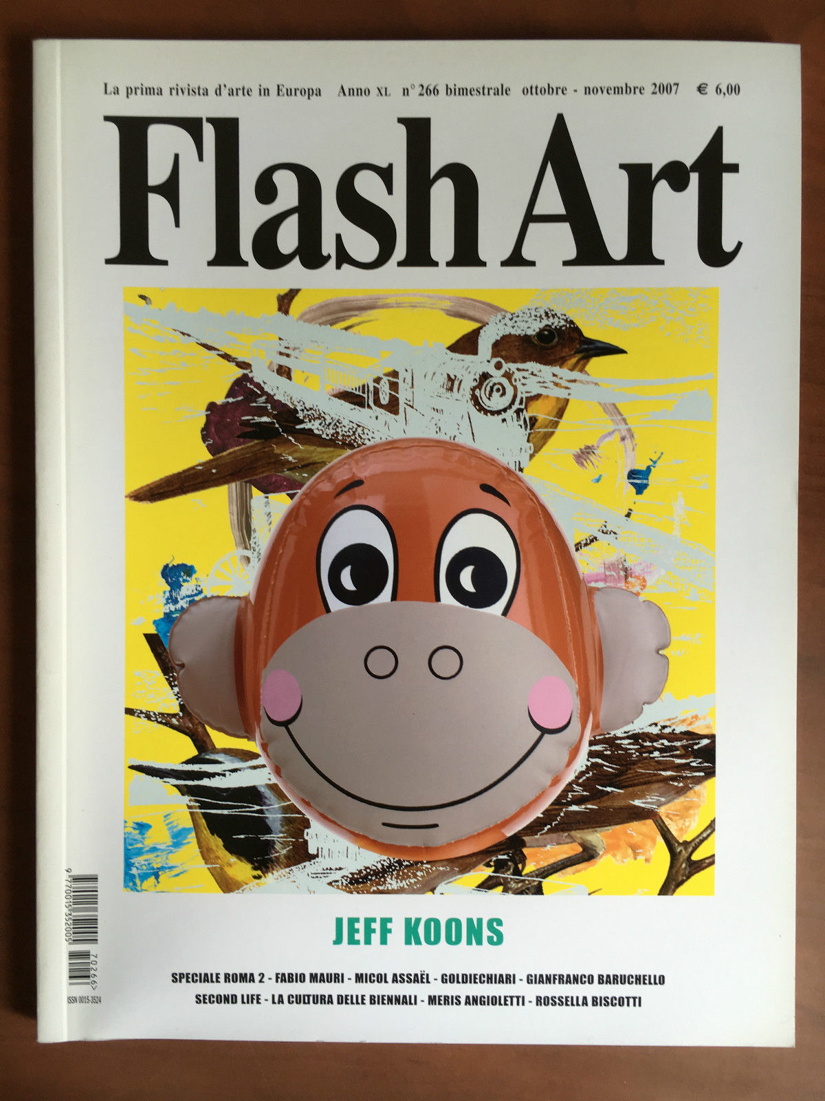 Flash Art n^ 266 Ottobre/Novembre 2007 Cover: Jeff Koons - …
