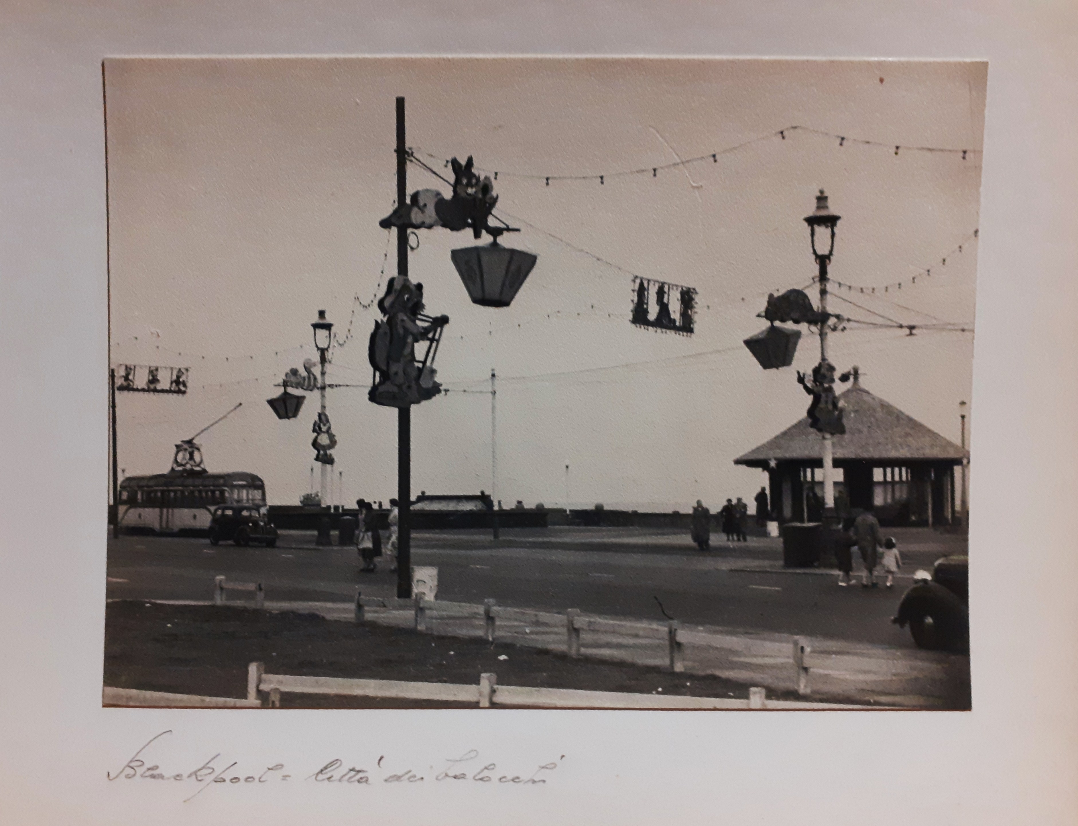 Fotografia ai sali d'argento "Blackpool città dei balocchi" 1956