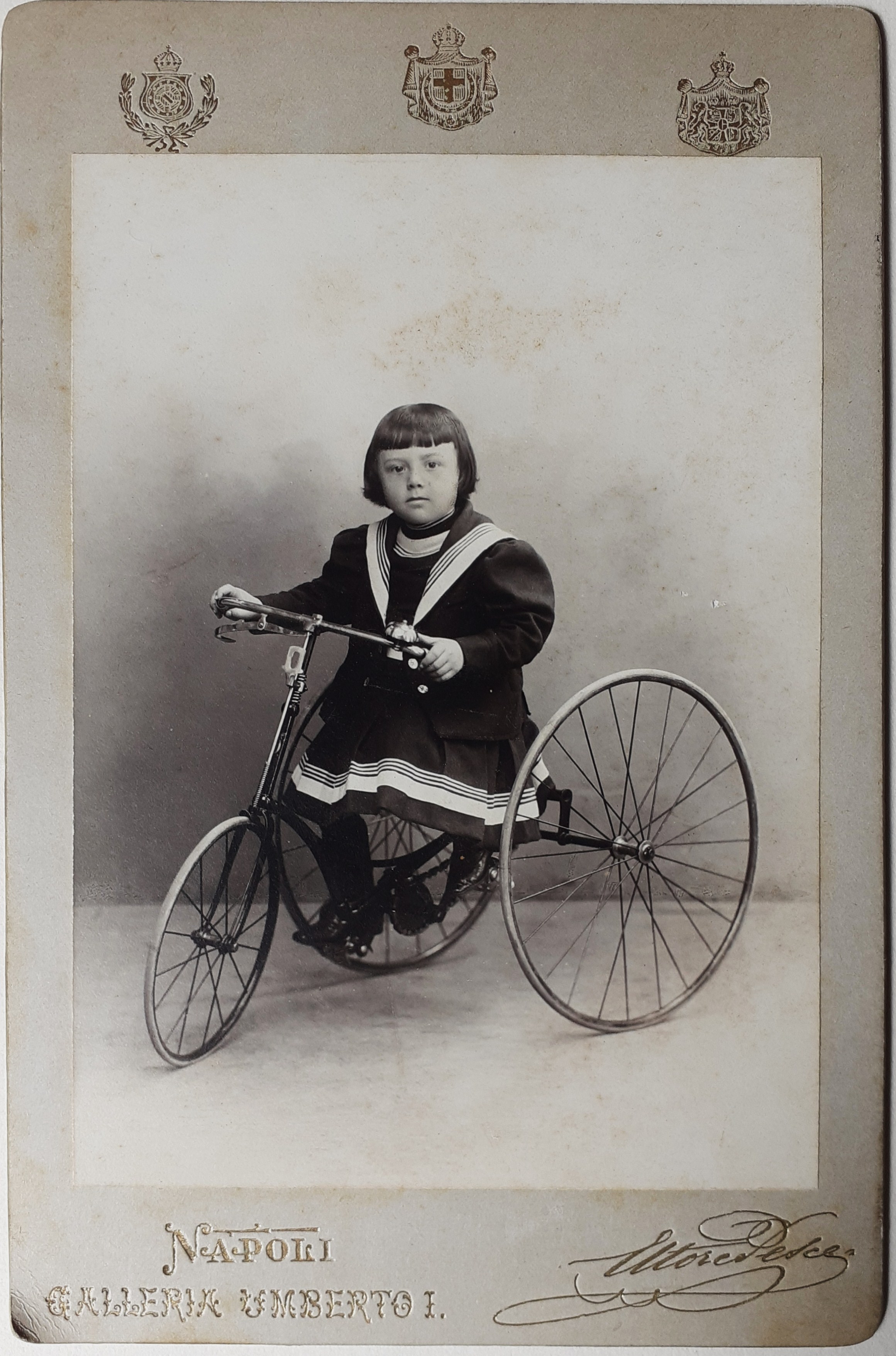 fotografia ai sali d'argento Ettore Pesce fotografo Napoli 1900