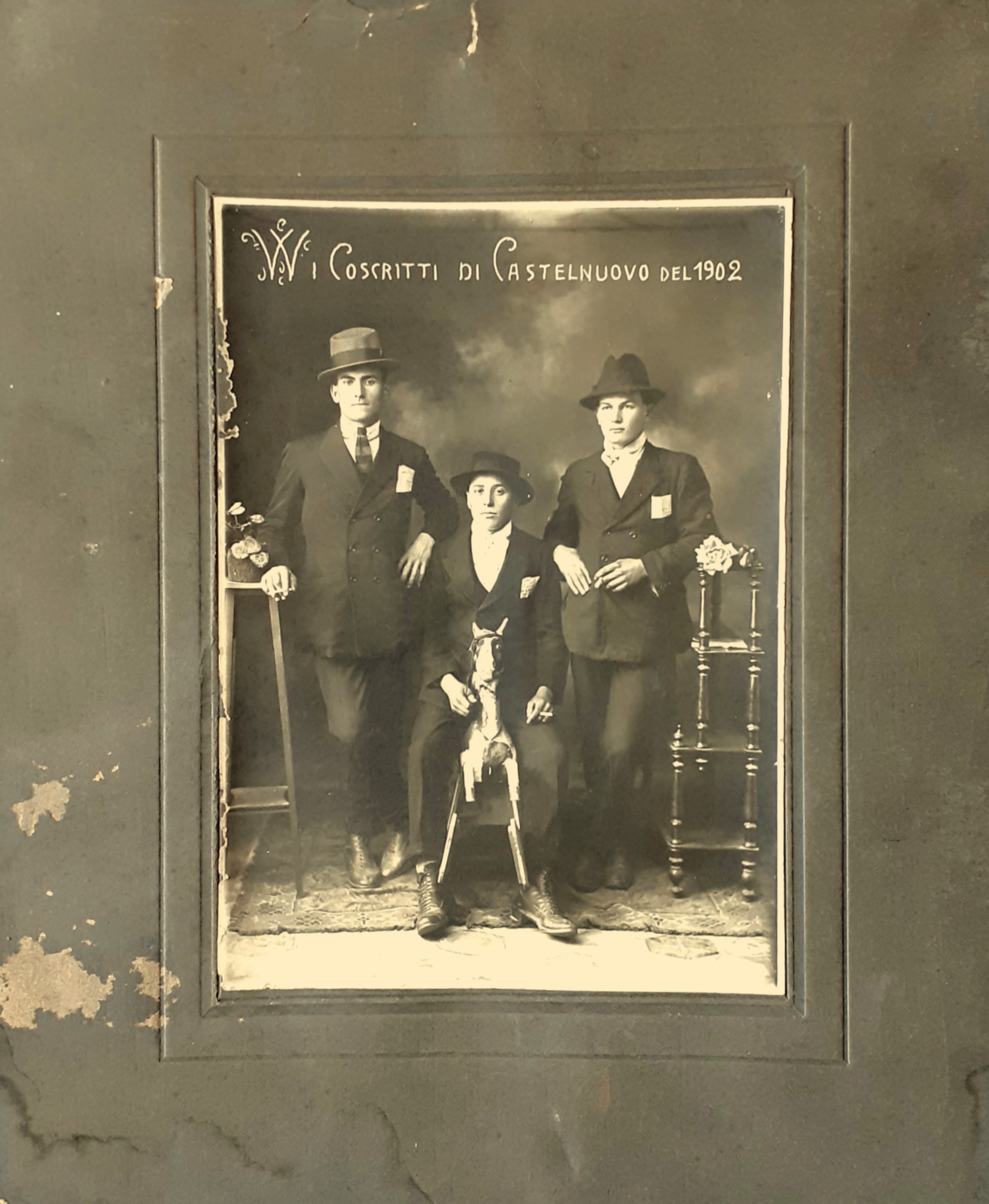 Fotografia originale ai sali d'argento W i Coscritti di Castelnuovo …