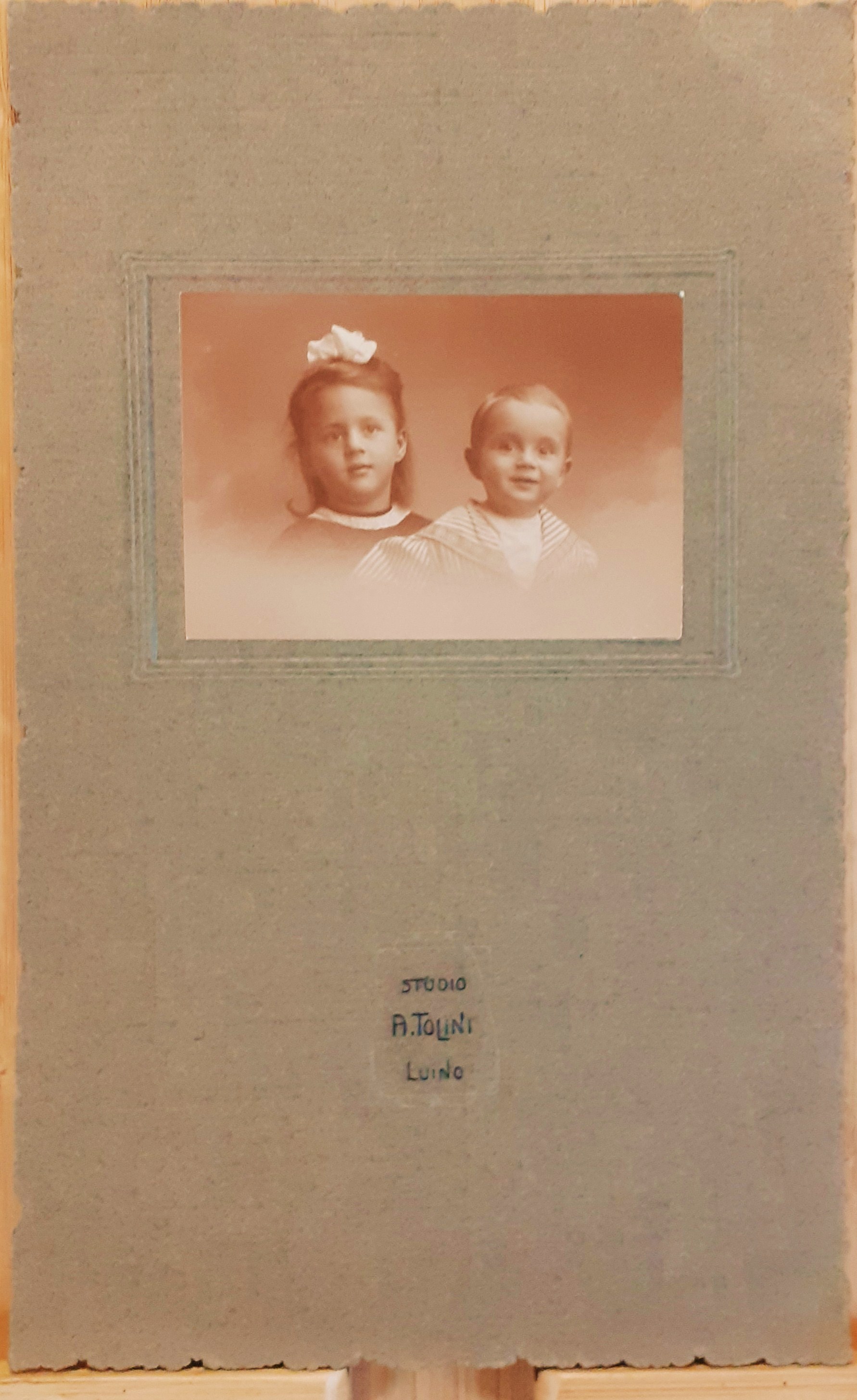 Fotografia originale anni '20 fotografo Attilio Tolini - Luino