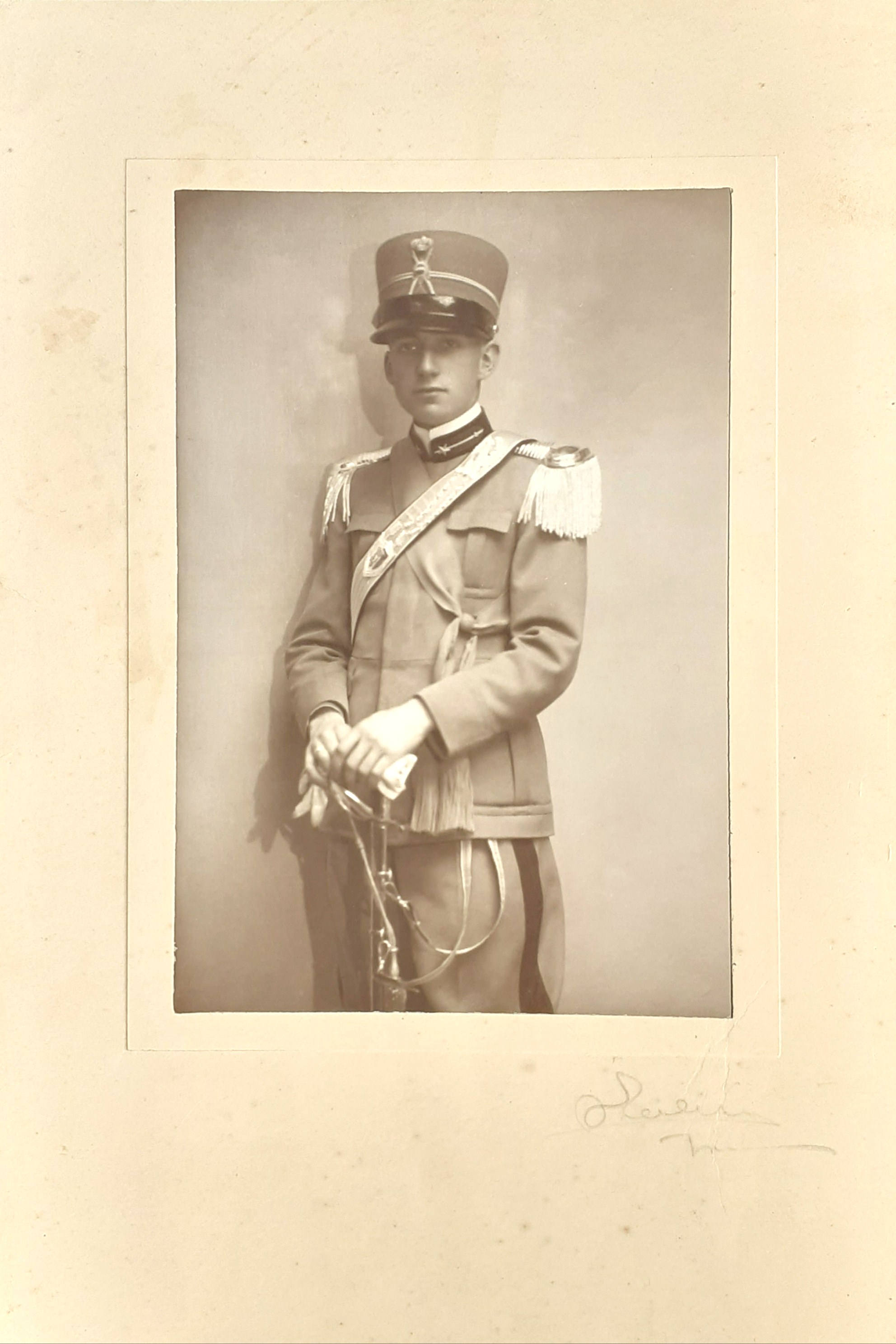 Fotografia originale anni '30 circa "Ritratto di Militare"