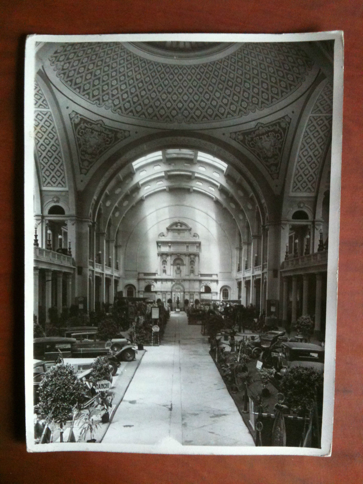 Fotografia originale anni '30 Expo. Automobili Torino Fiat Aviazione