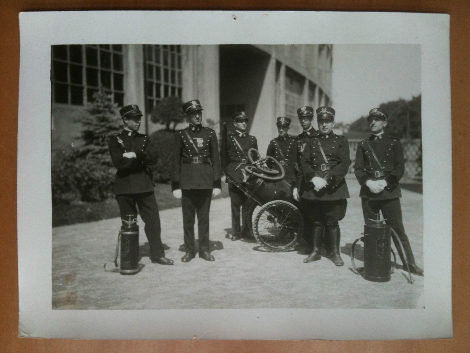 Fotografia originale anni '30 P. Canonica - Torino Corpo Vigili …