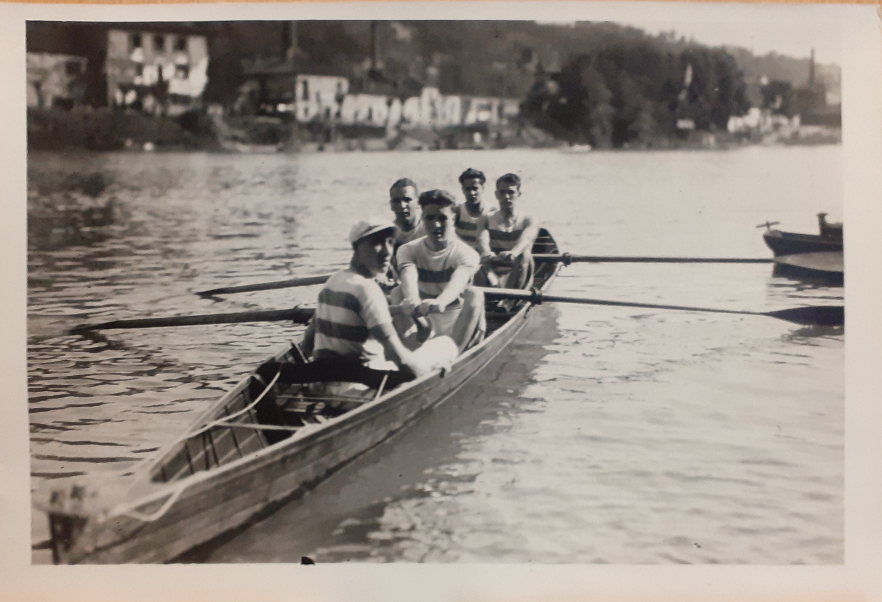 Fotografia originale Canottaggio Cerea Vincitori Coppa Professori Torino 1926
