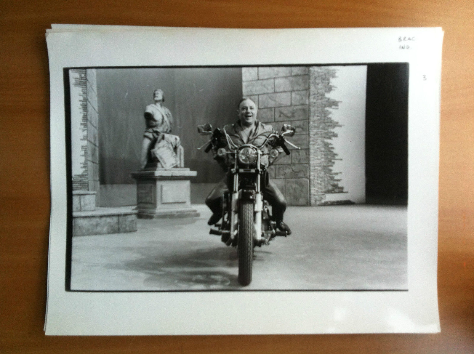 Fotografia originale Claudio Villa su Harley Davidson anni '80 - …