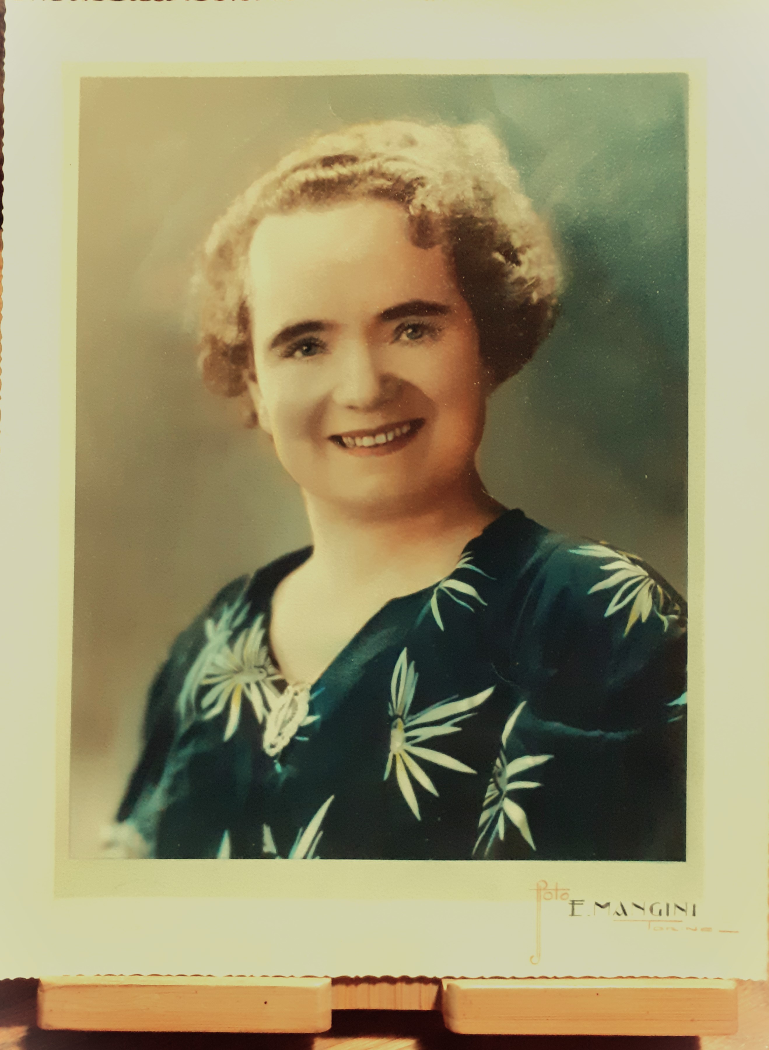 Fotografia originale colorata anni '40