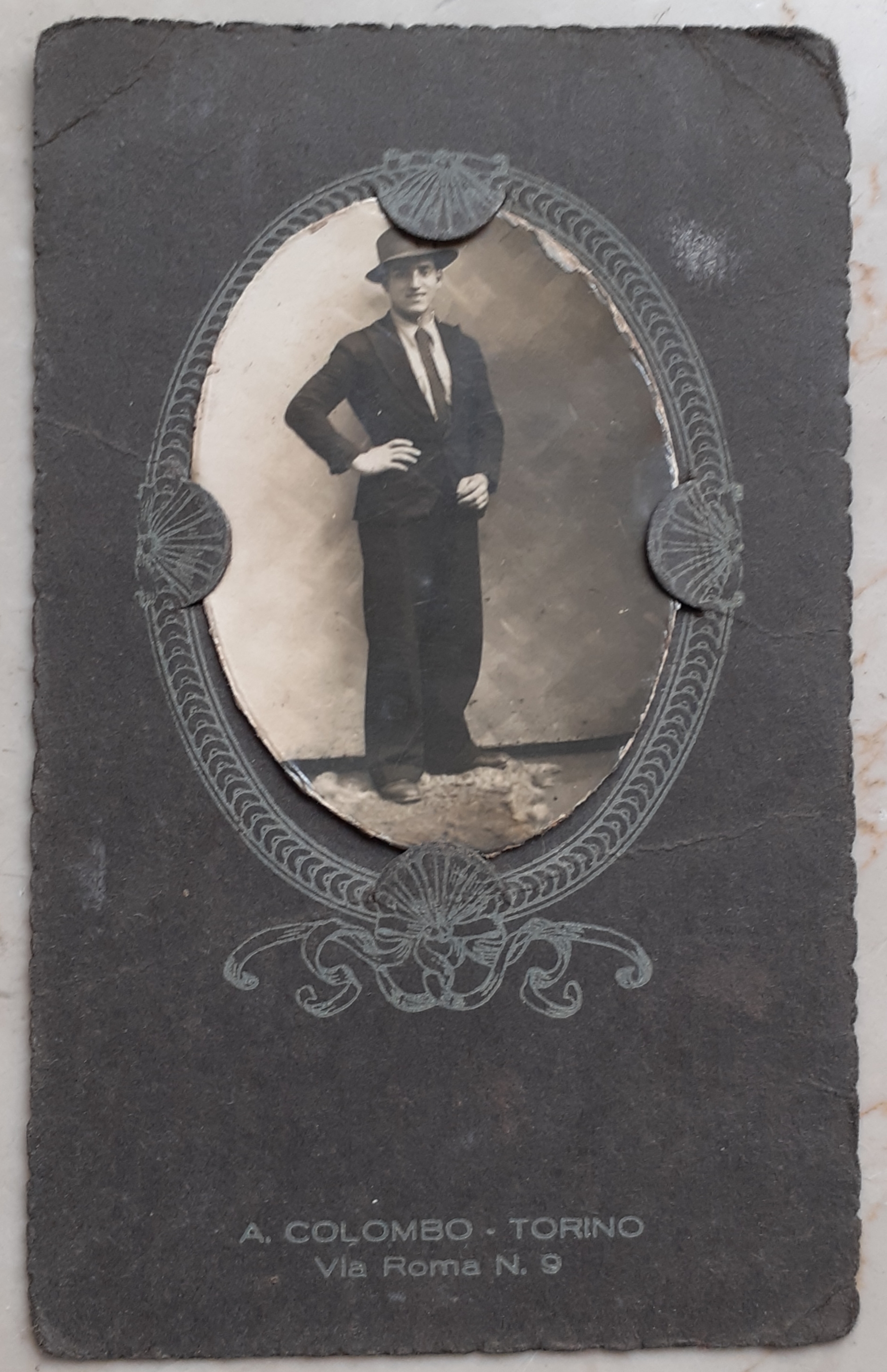 Fotografia originale di A. Colombo Torino 1920 ca.