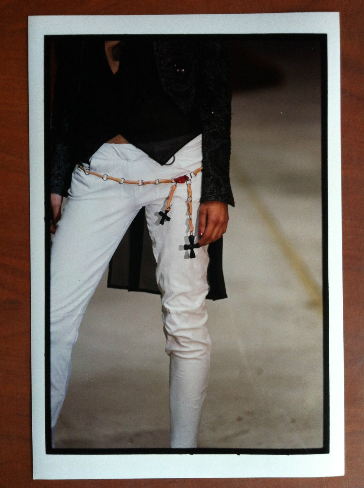 Fotografia originale Emanuel Ungaro Pret-a-porter printemps/été 2003 - E 7406