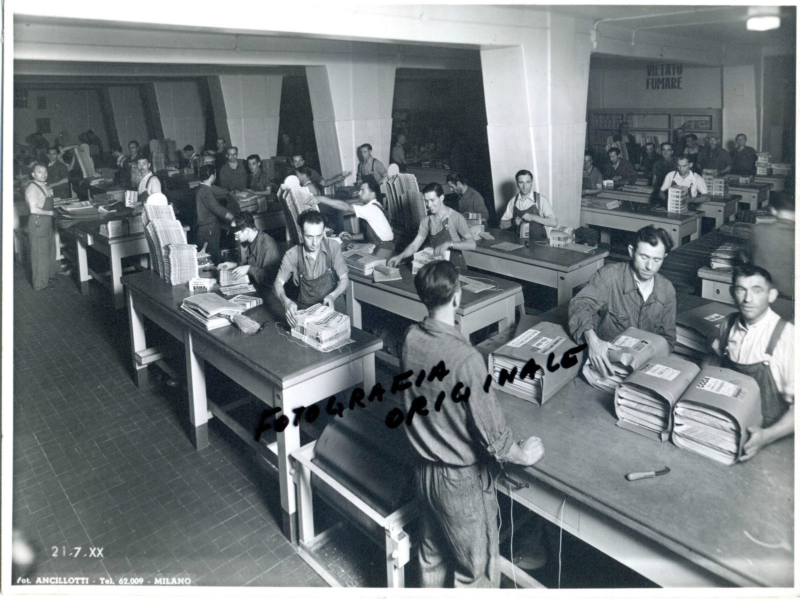 fotografia originale Il Popolo d'Italia 1942