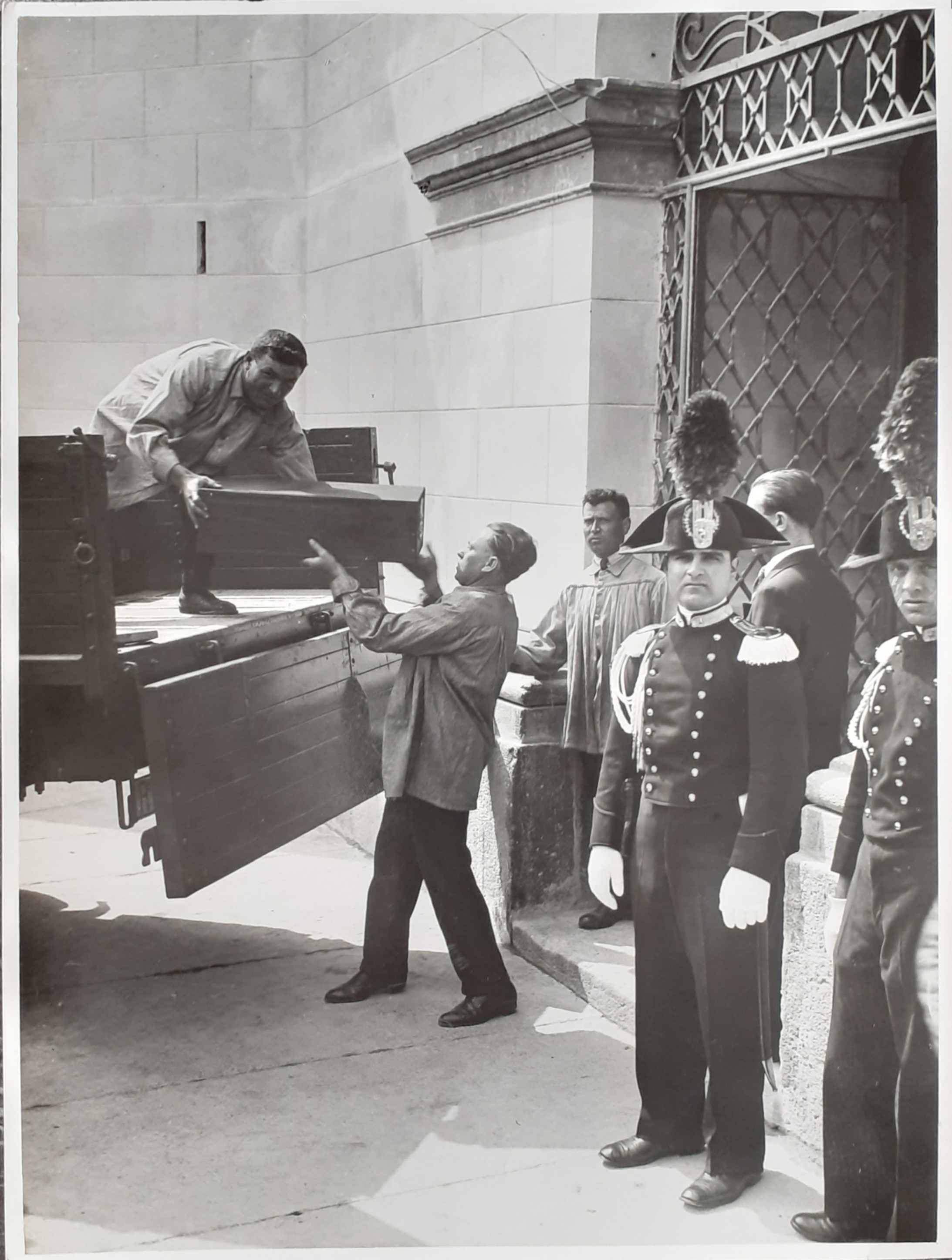 Fotografia originale Inumazione dei caduti della 1^ Guerra Mondiale Torino …