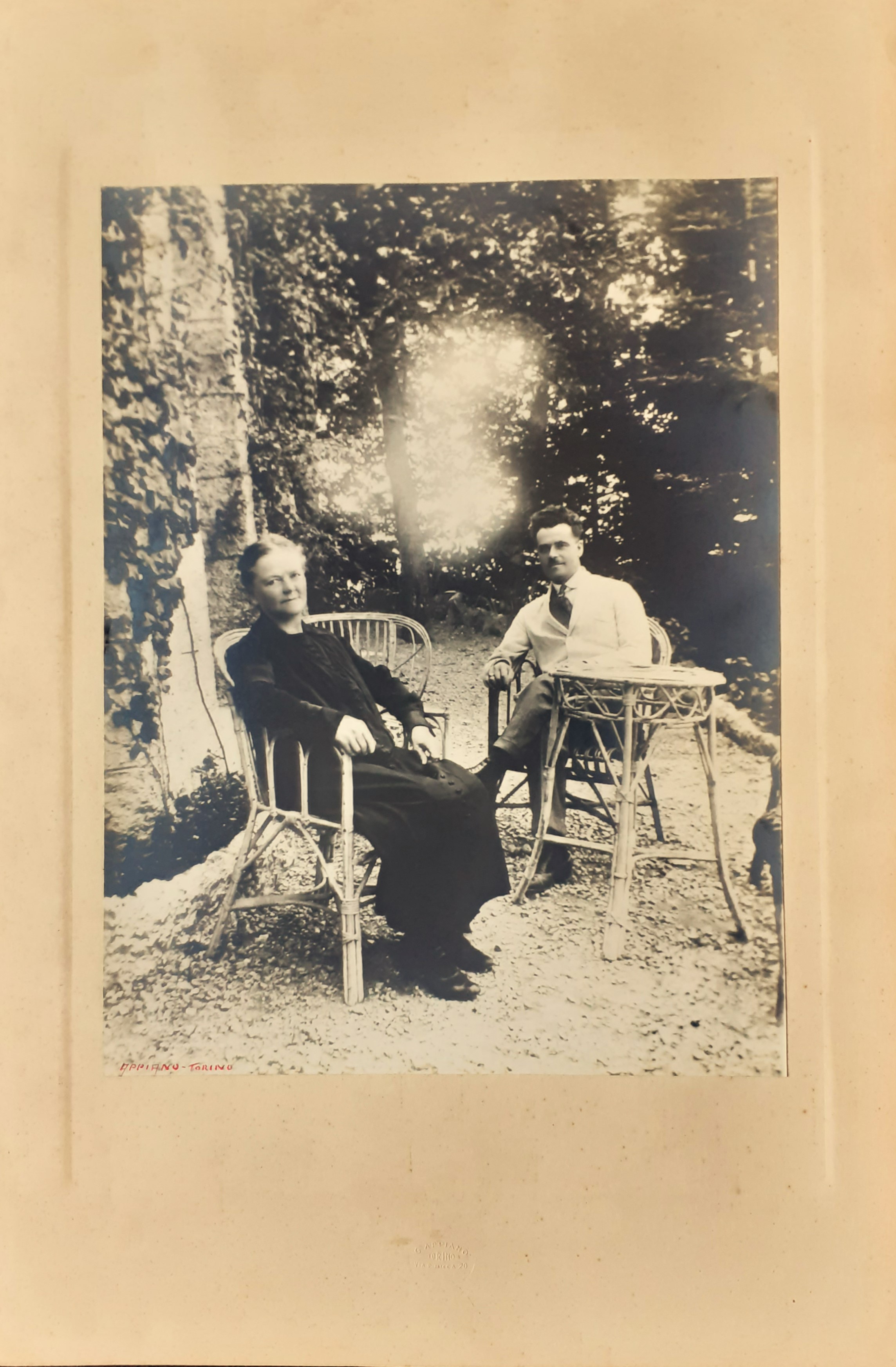 Fotografia originale istantanea a Brunate 15 Agosto 1926 - Fotografo …