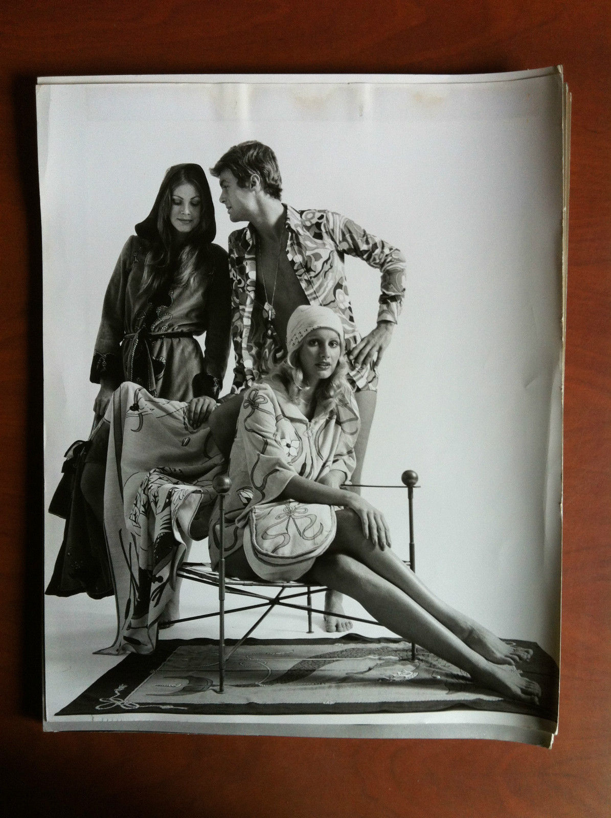 Fotografia originale Jesurum Gordon Elas moda primavera/estate 1972 - E7318
