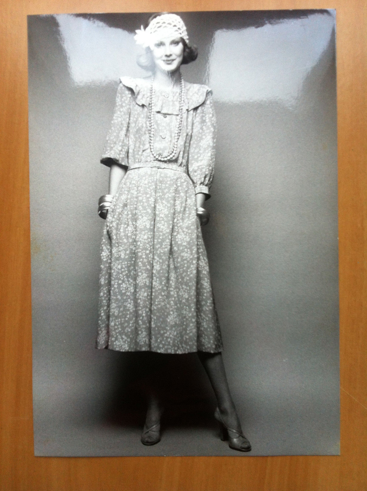 Fotografia originale Pierre Balmain Pret-a.-porter Printemps/Eté 1975 - E14953