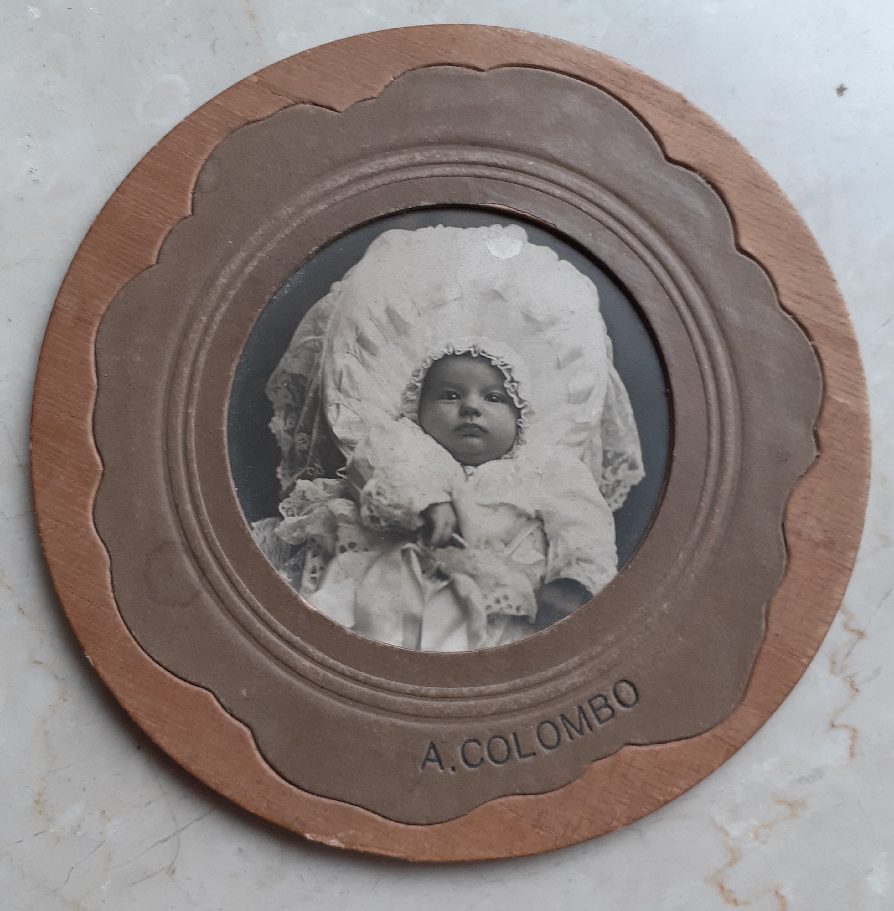 Fotografia originale "Ritratto" fotografo A. Colombo Torino 1920 ca