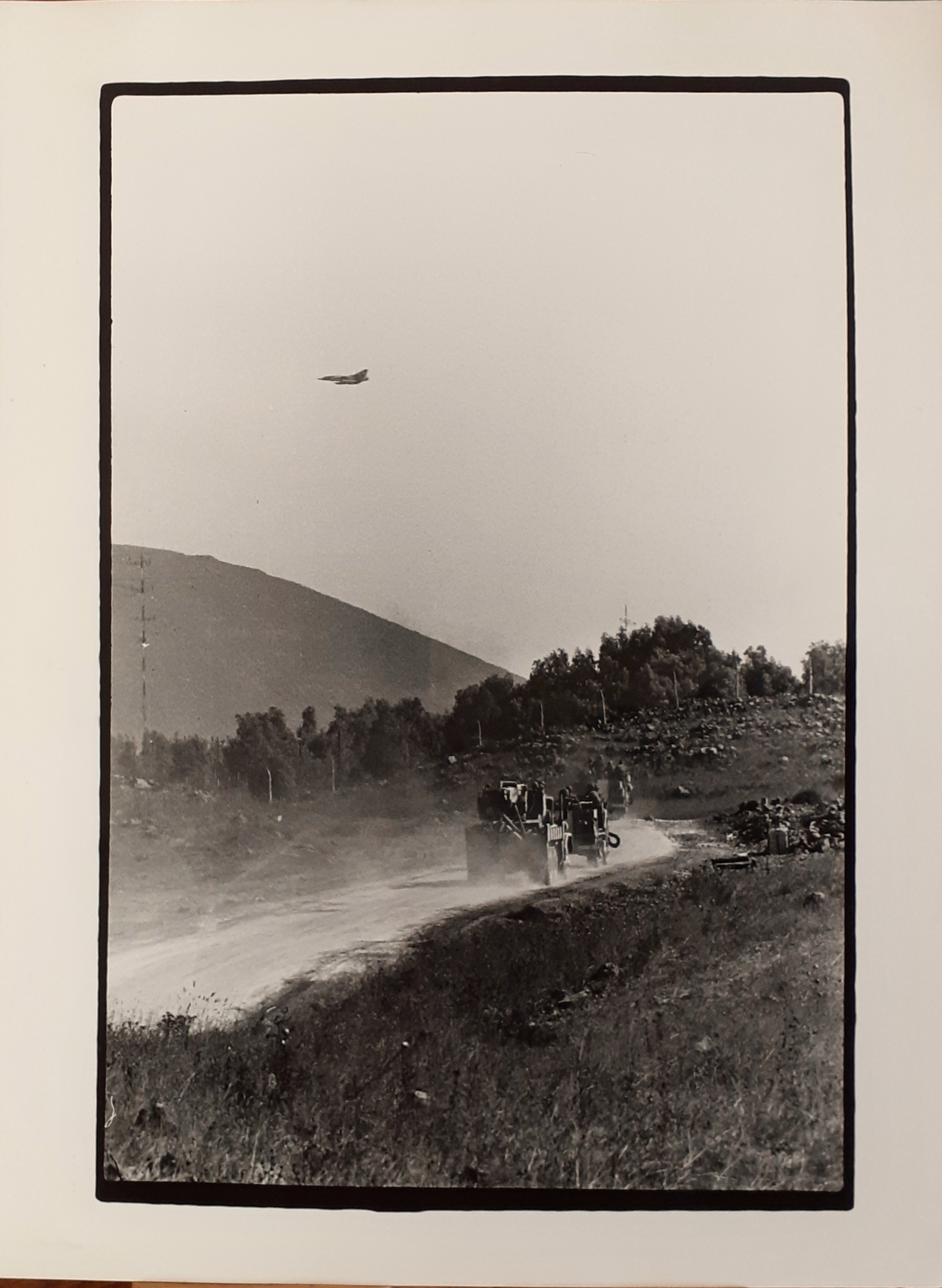Fotografia originale Roberto Schezen "Sudan. La controffensiva israeliana" 1973