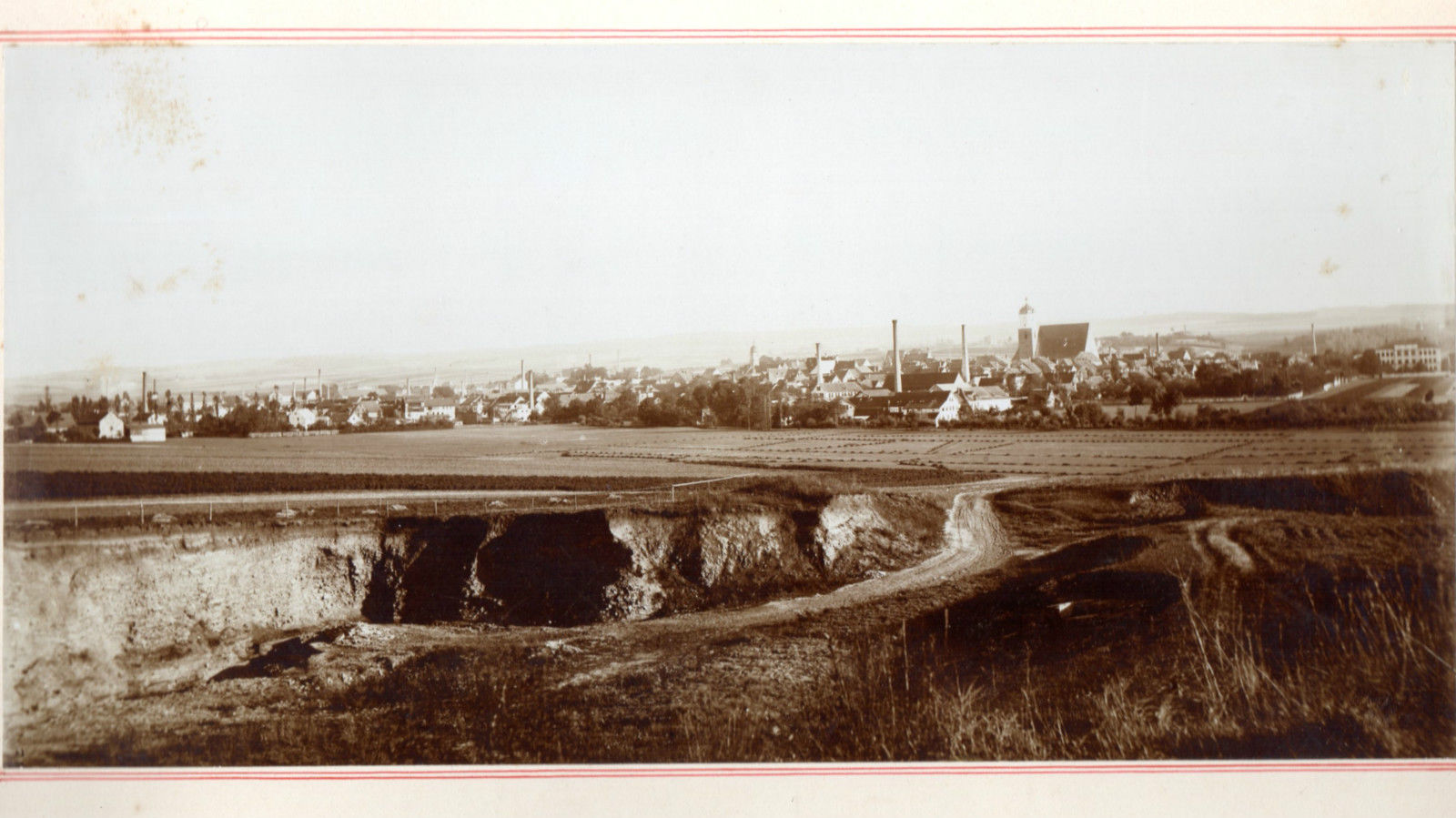 Fotografie NEUSTADT a/ ORLA Germania fine '800