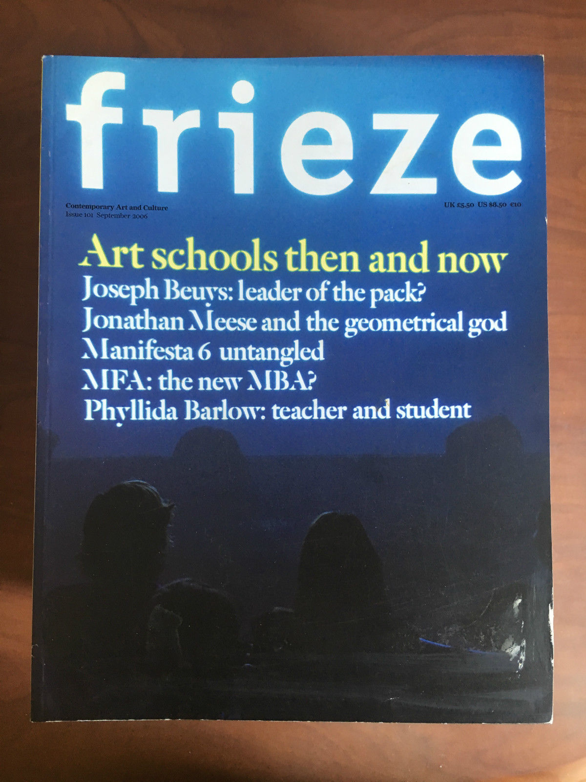 Frieze n^ 101 September 2006 Cover: Maria Satur - E21610