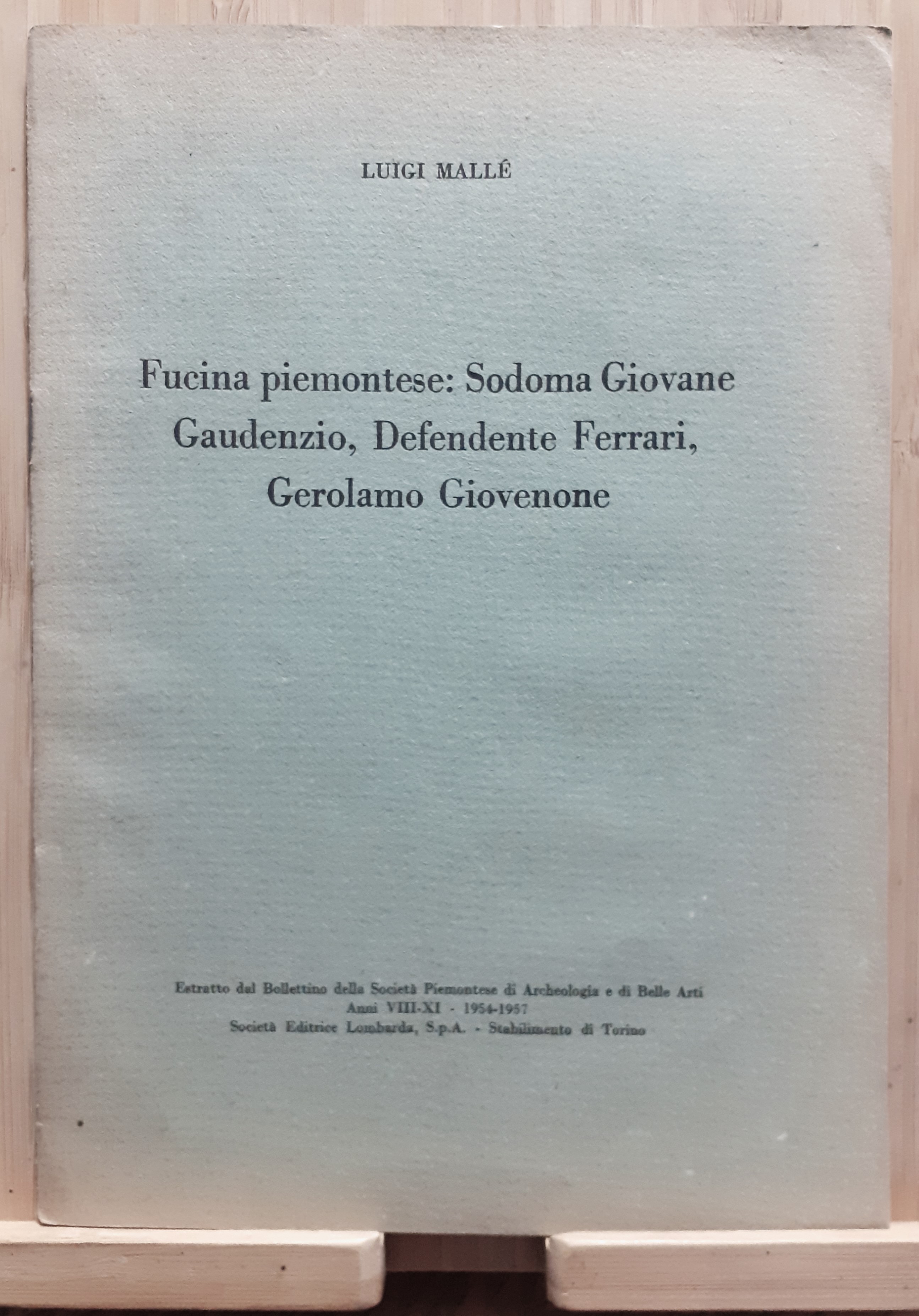 Fucina piemontese: Sodoma Giovane, Gaudenzio, Defendente Ferrari, Gerolamo Giovenone