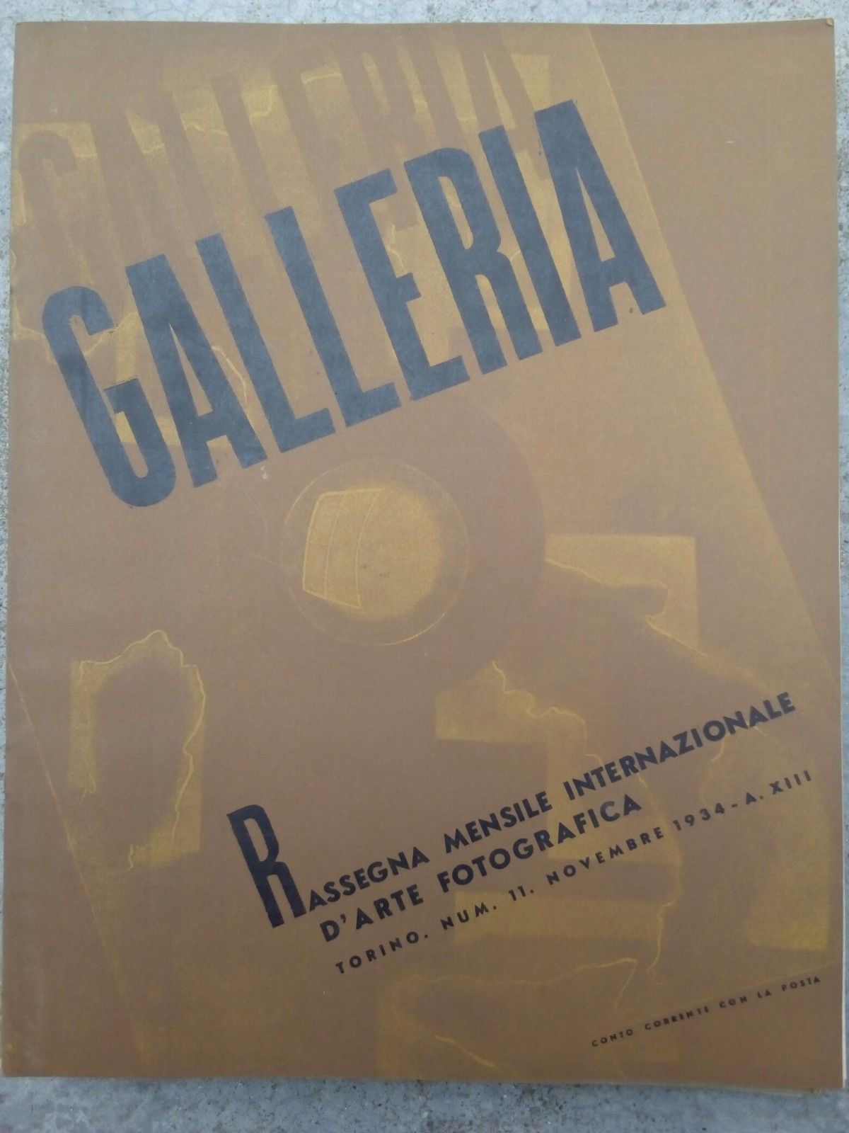 Galleria. Rassegna Mensile Internazionale d'Arte Fotografica (N 11 1934)