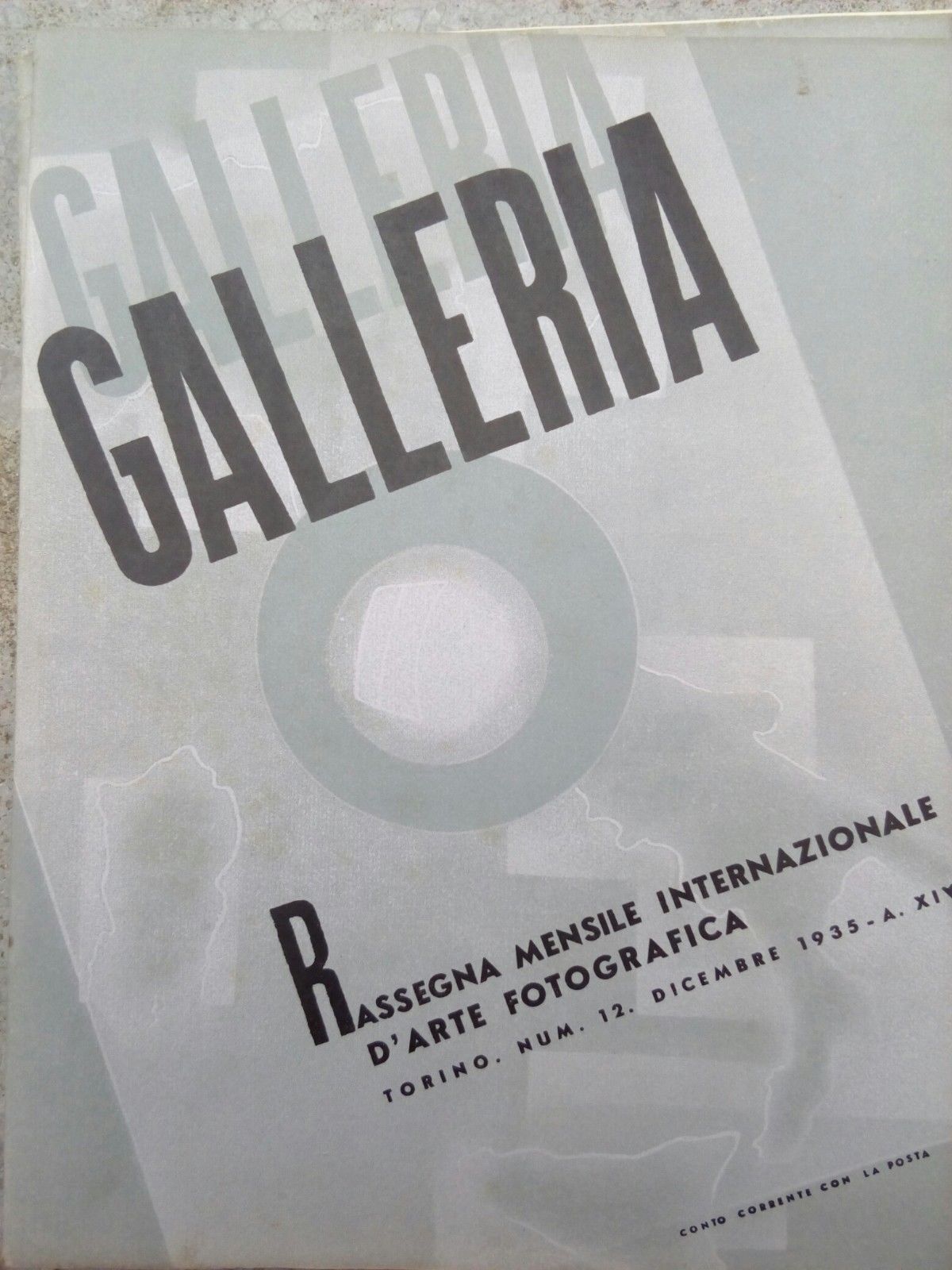 Galleria. Rassegna Mensile Internazionale d'Arte Fotografica (N 12 1935)