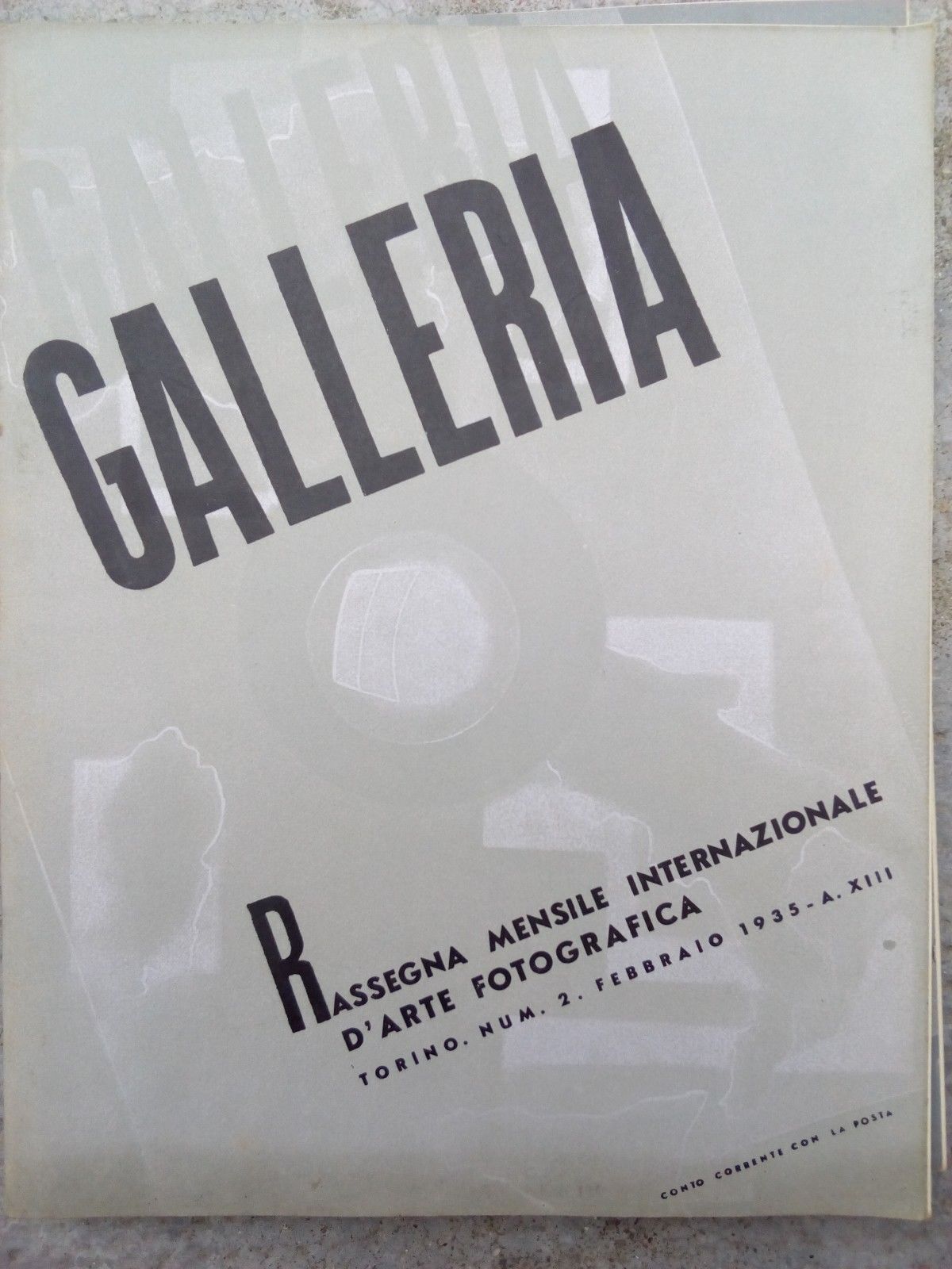 Galleria. Rassegna Mensile Internazionale d'Arte Fotografica (N 2 1935)