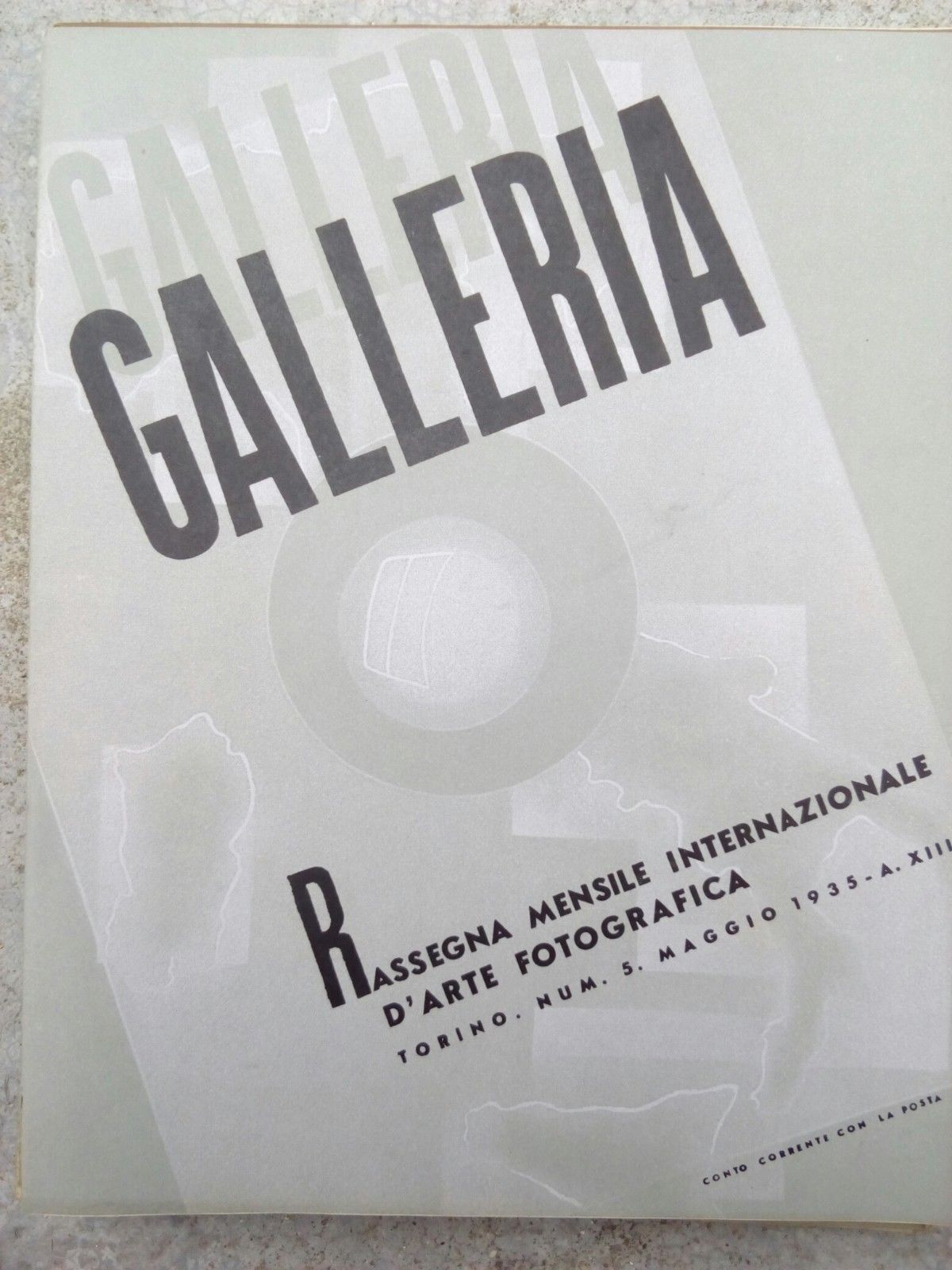 Galleria. Rassegna Mensile Internazionale d'Arte Fotografica (N 5 1935)