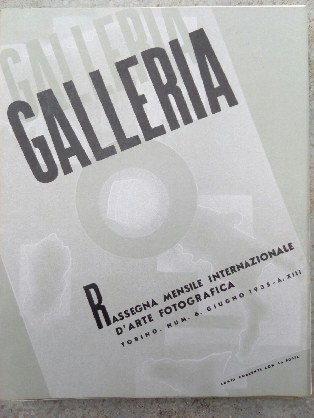 Galleria. Rassegna Mensile Internazionale d'Arte Fotografica (N 6 1935)