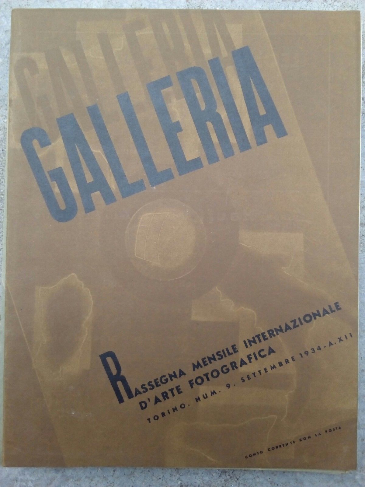 Galleria. Rassegna Mensile Internazionale d'Arte Fotografica (N 9 1934)