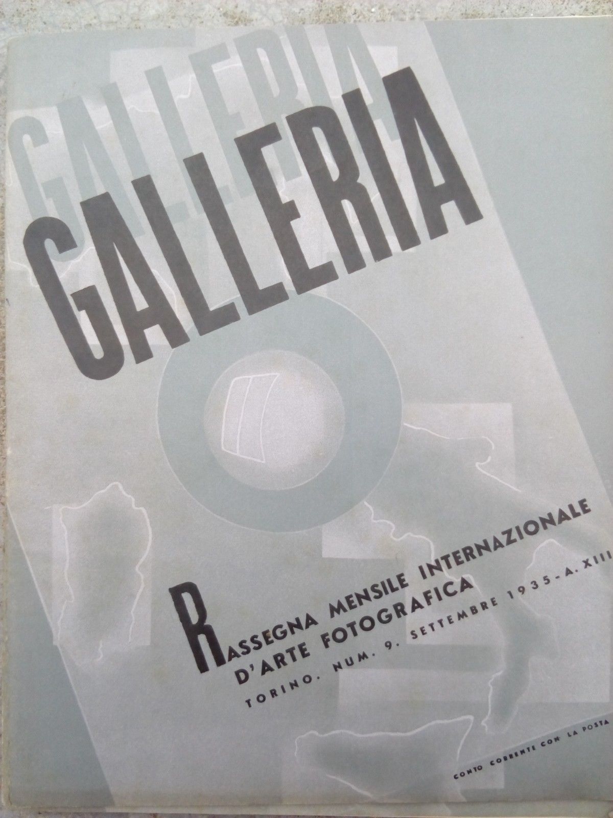 Galleria. Rassegna Mensile Internazionale d'Arte Fotografica (N 9 1935)