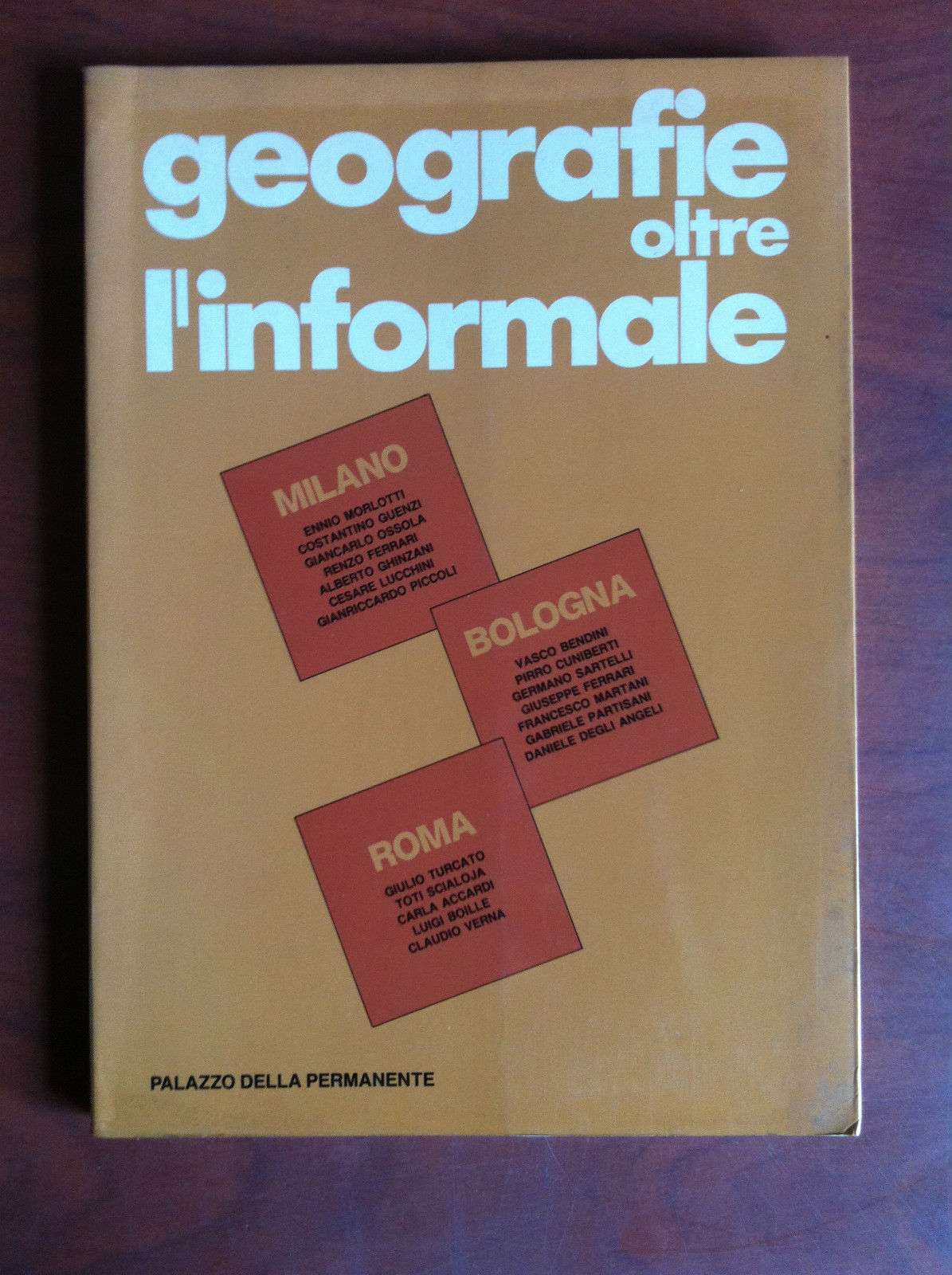 Geografie oltre l'informale Palazzo della Permanente Milano 1987 - E9523